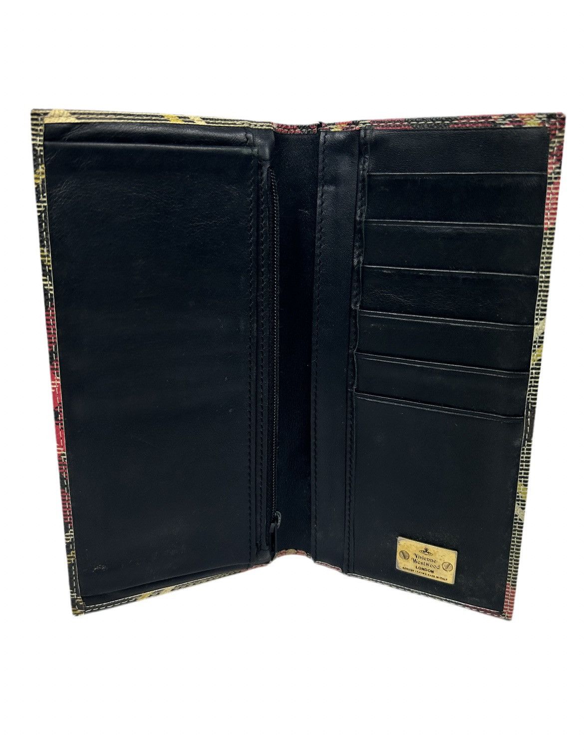 Vivienne Westwood Tartan Orb Long Wallet Size ONE SIZE - 3 Thumbnail