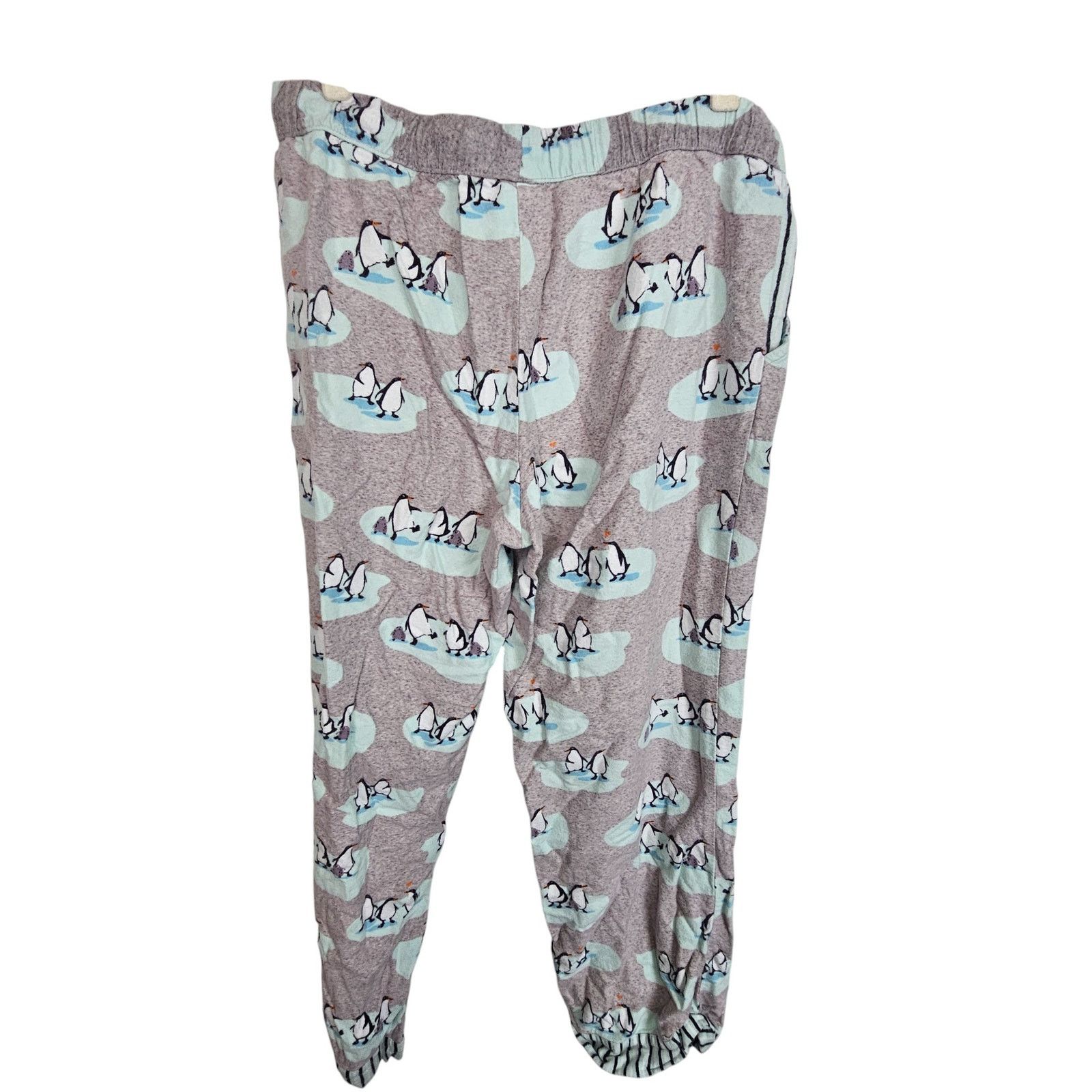 DrunknMunky Munki Munki Womens Flannel Pajama 2pc Set Penguins S Sleep Size ONE SIZE - 15 Thumbnail