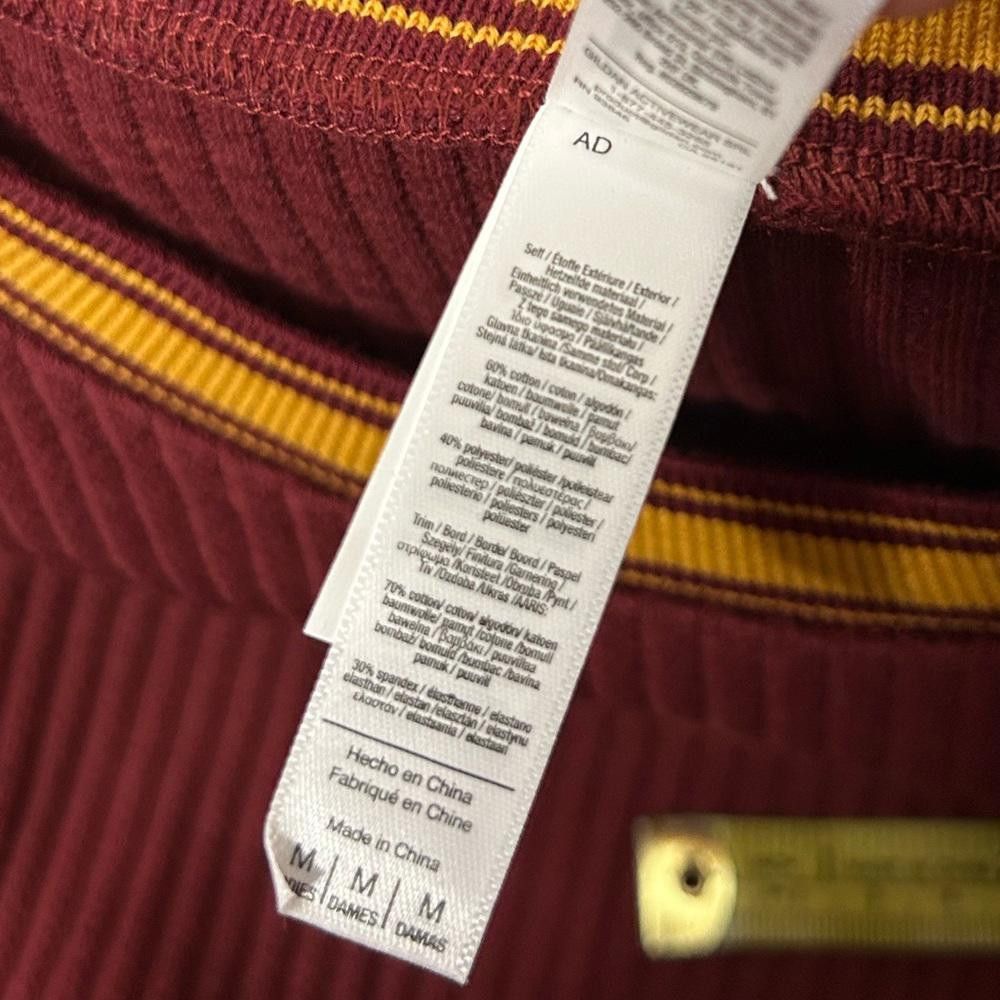 American Apparel American Apparel l NWOT Maroon Thick Ribbed Crew Dress M Size M / US 6-8 / IT 42-44 - 8 Thumbnail
