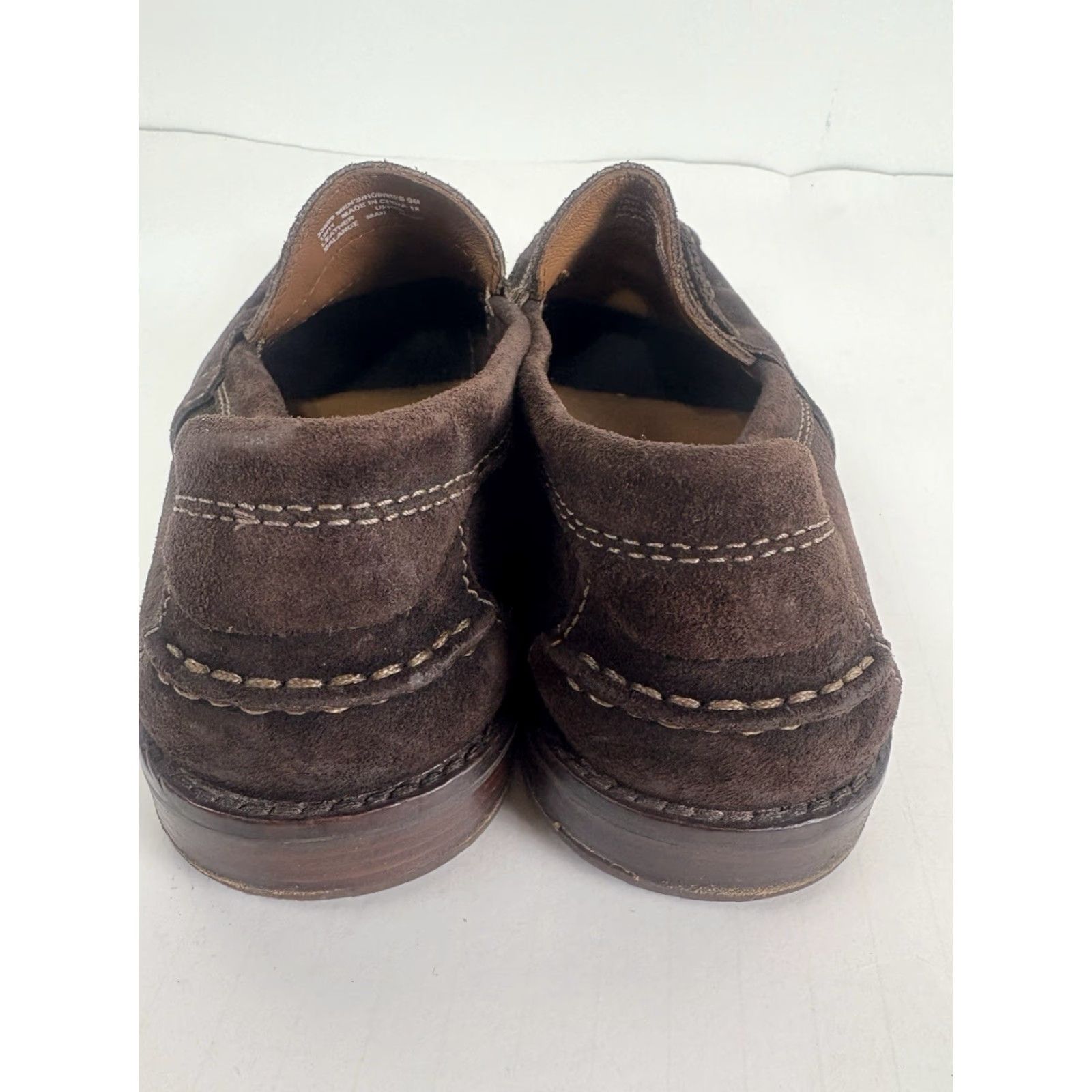 Clarks Clarks Brown Suede Penny Loafers Men’s Size 9M Size US 9 / EU 42 - 3 Thumbnail