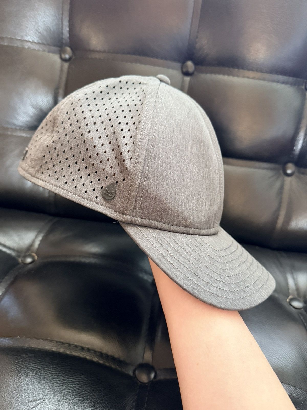 melin Melin A-Game Hydro Performance Snapback Hat Gray 58cm Size ONE SIZE - 1 Thumbnail