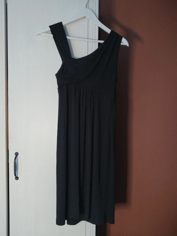 MAX&Co. Max Mara black viscose dress Size M / US 6-8 / IT 42-44 - 3 Thumbnail