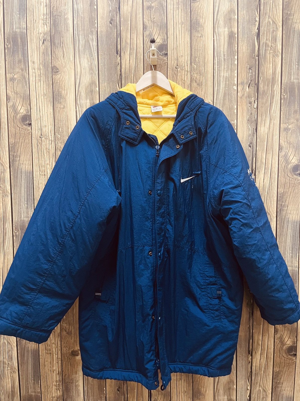 Nike × Vintage 🦍NIKE VINTAGE OVERSIZE BIG SWOOSH 🦍 Size US L / EU 52-54 / 3 - 4 Thumbnail
