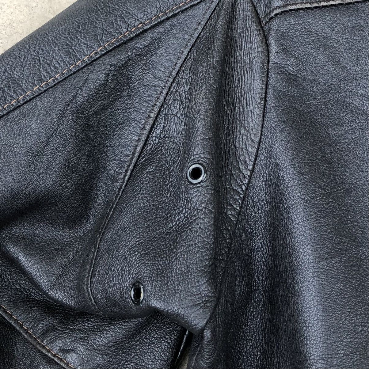 Schott VTG Schott Bros Leather Bomber flight Jacket Type 85 19-MS Size US M / EU 48-50 / 2 - 18 Thumbnail