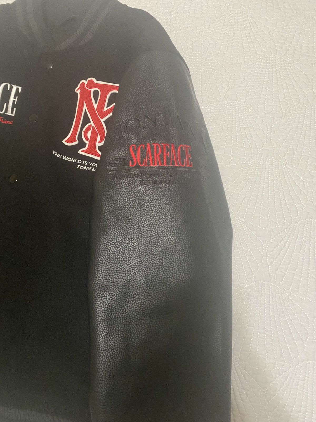 Shoe Palace Exclusive Scarface x Shoe Palace leather jacket Size US L / EU 52-54 / 3 - 4 Thumbnail