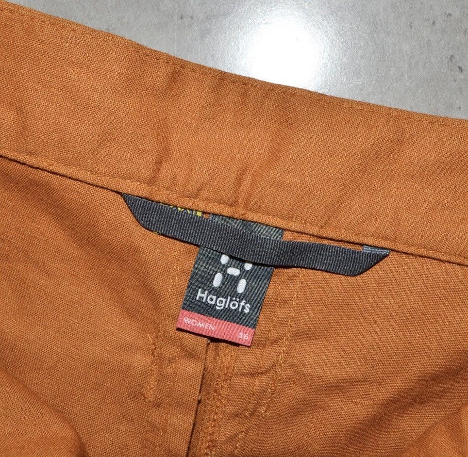 Haglofs Haglofs Women Pants Hiking Outdoor Orange Size 36 UK 10 Size 28" / US 6 / IT 42 - 7 Thumbnail