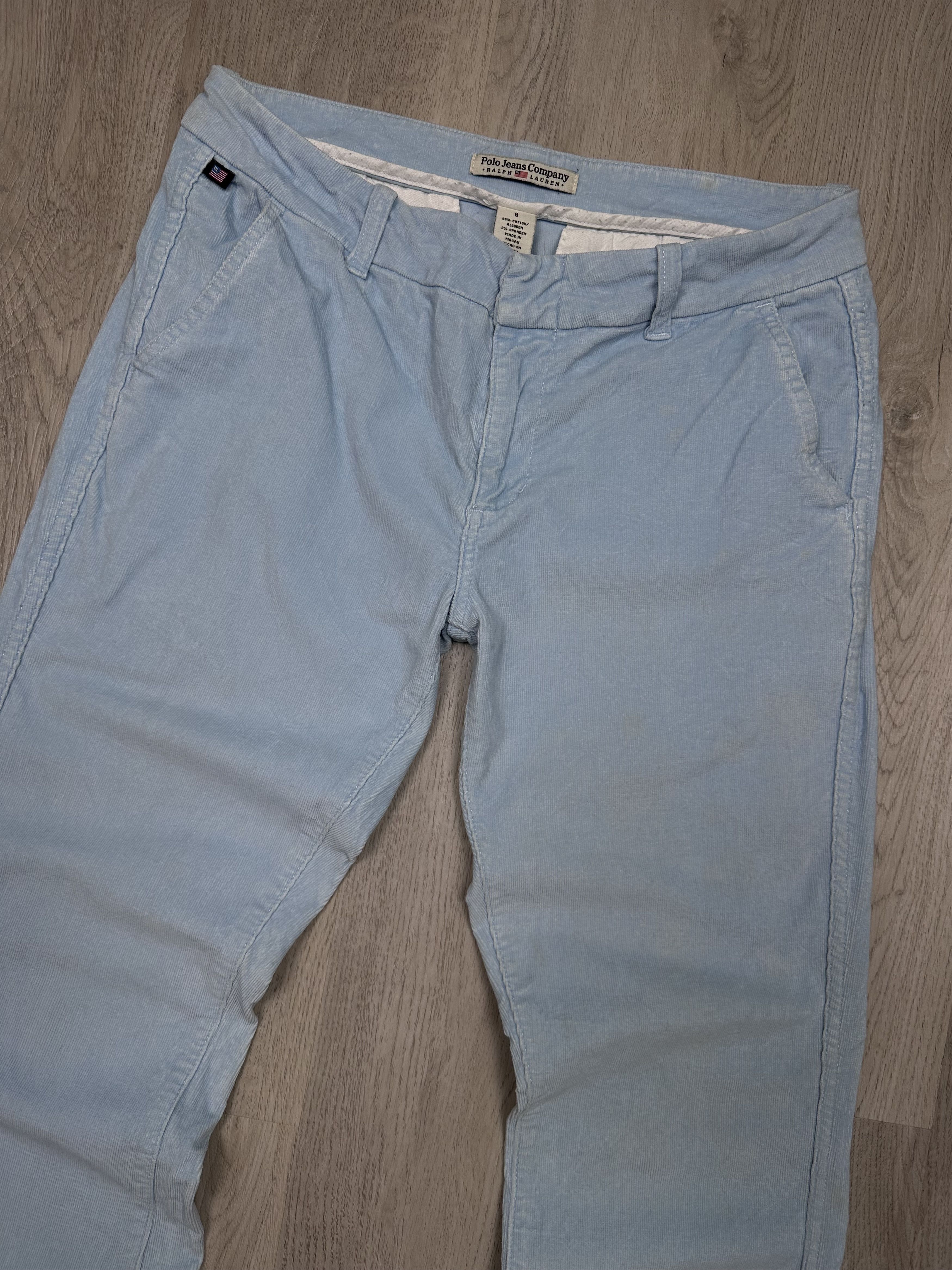 Polo Ralph Lauren Polo Ralph Lauren Jeans Co. Womens Corduroy Pants Size 30" / US 8 / IT 44 - 2 Thumbnail