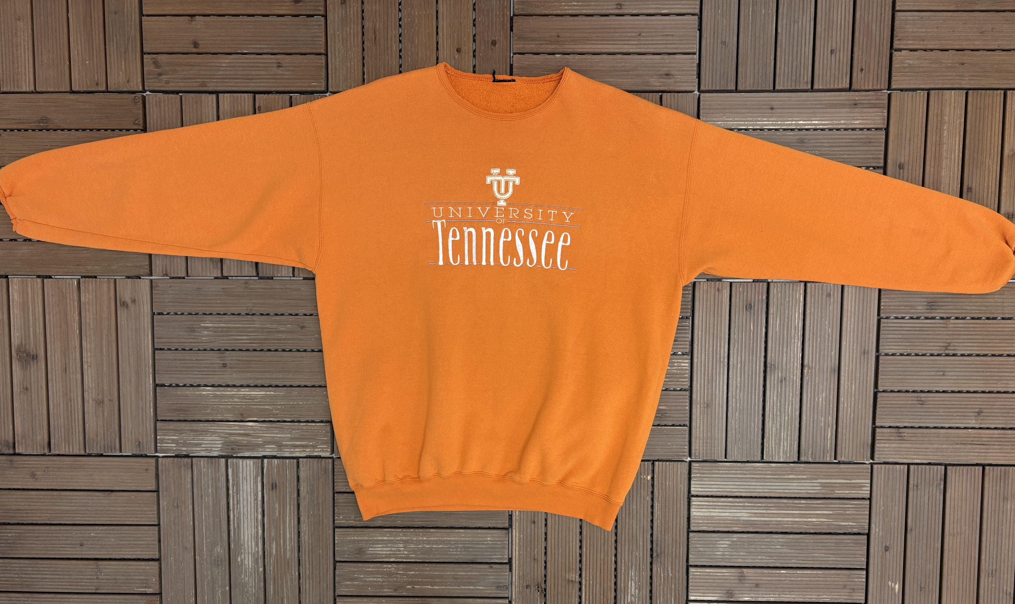 Vintage Tennessee Volunteers Vintage Orange Crewneck Sweater Size US XL / EU 56 / 4 - 5 Thumbnail