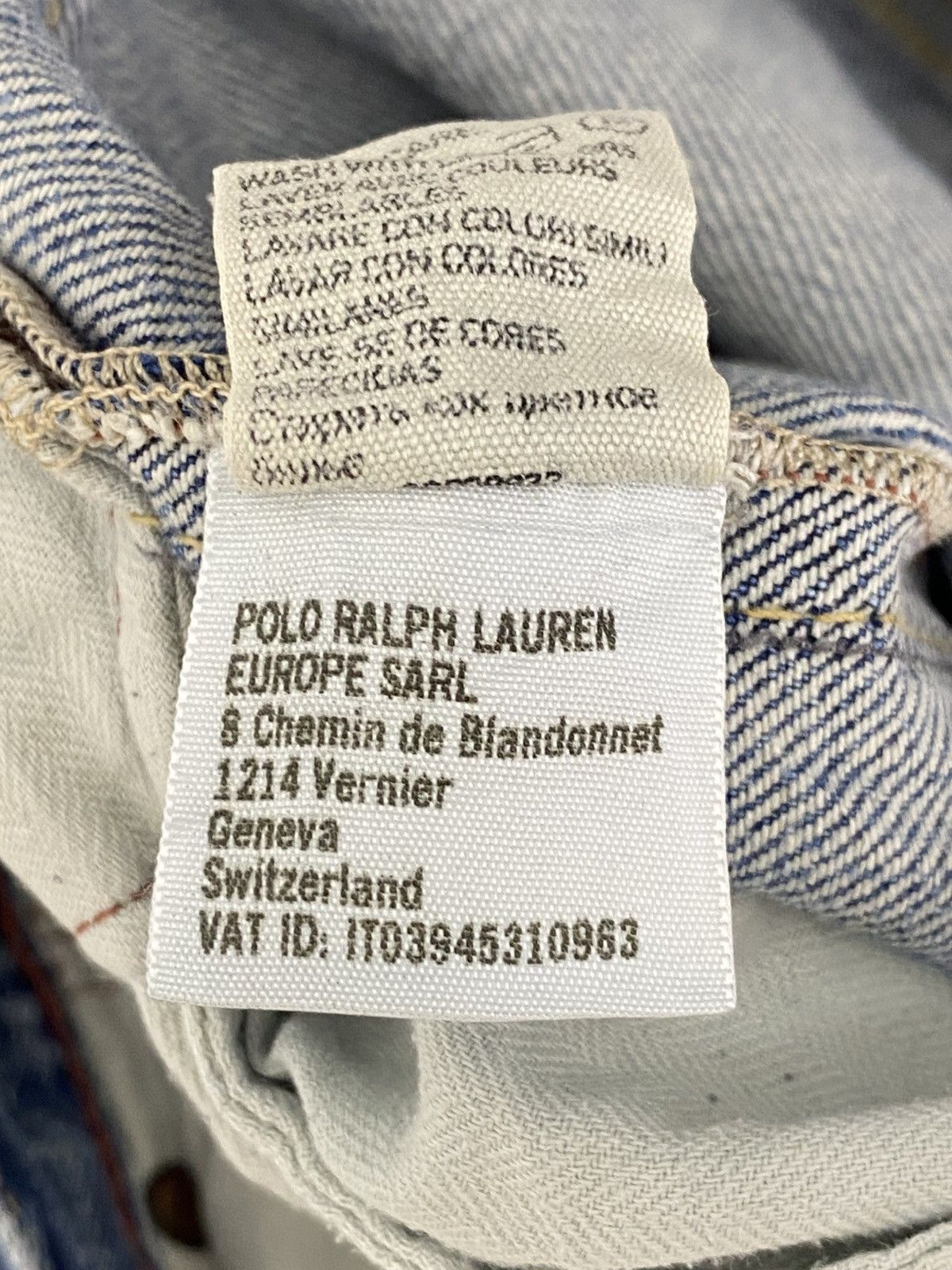 Polo Ralph Lauren Polo Ralph Lauren Distressed Slim Straight Denim Japan Size US 32 / EU 48 - 8 Thumbnail