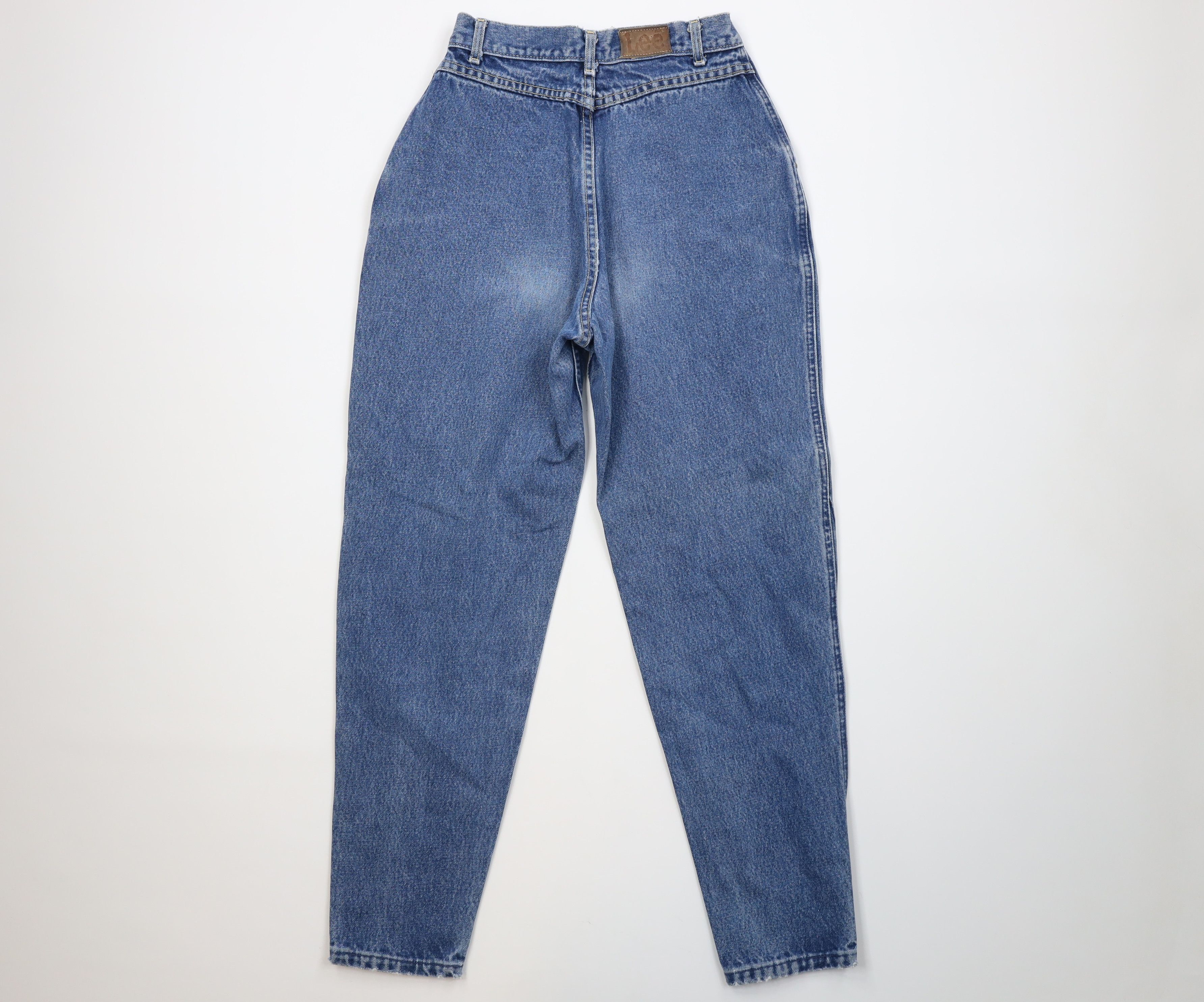 Lee Vintage 80s 90s Lee Relaxed Fit Tapered Leg Jeans Blue USA Size 32" / US 10 / IT 46 - 11 Thumbnail