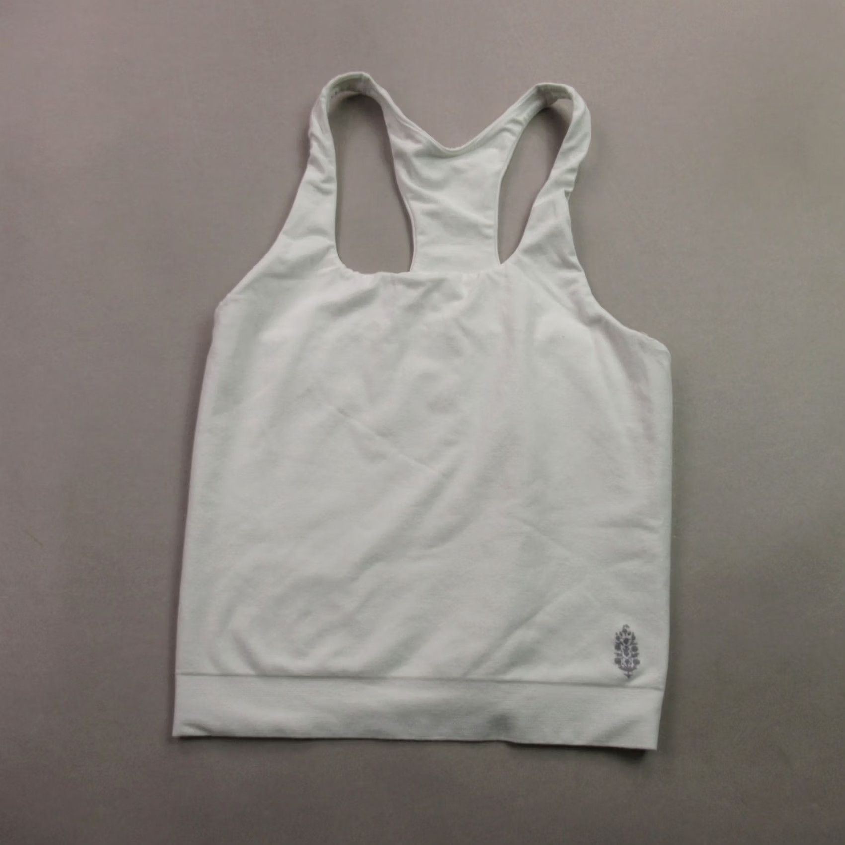 Free People Free People Shirt Womens Sleeveless Crew Neck Pullover Lightweight White Medium Tank Casual Sleeveless Womens White Regular Mens Womens Boys Girls Size M / US 6-8 / IT 42-44 - 2 Thumbnail