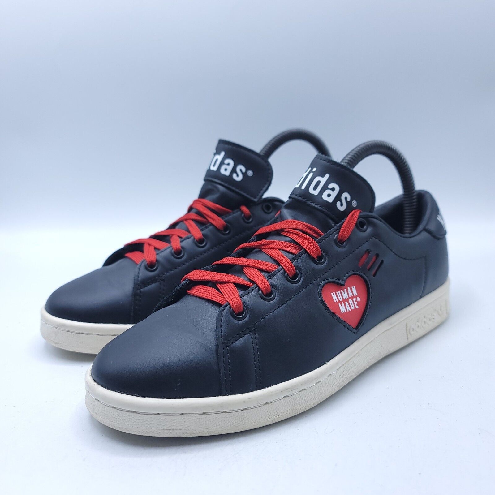 Adidas Adidas Stan Smith x Human Made Shoe Mens Size 5 FY0736 Black Size US 5 / EU 37 - 1 Thumbnail