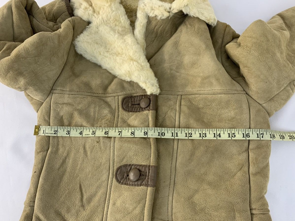 Genuine Leather Hype 90s Japanese Brand J Homestead Sheepskin Sherpa Inner Size S / US 4 / IT 40 - 9 Thumbnail