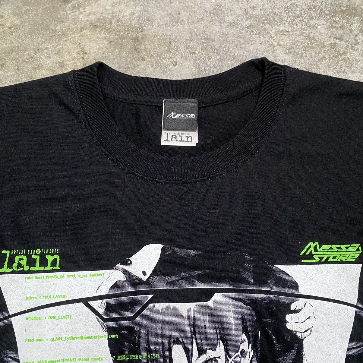 Anime RARE🔥 Serial Experiments Lain Cyberpunk Anime T Shirt Size US L / EU 52-54 / 3 - 3 Thumbnail