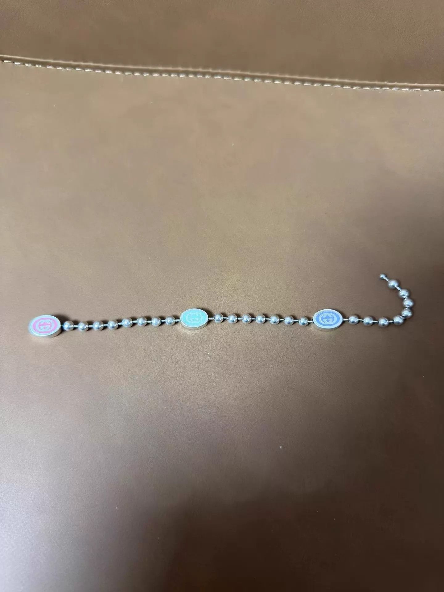 Gucci GUCCI tri-color beaded bracelet 19 Size ONE SIZE - 2 Thumbnail