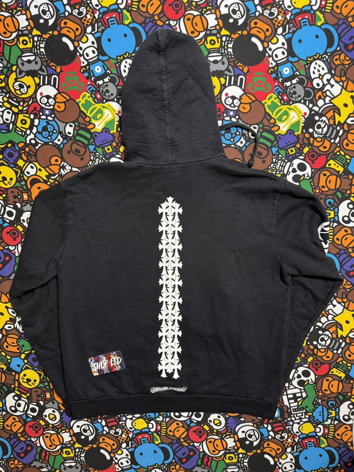 Chrome Hearts Chrome Hearts Black Multi Cross Logo Hoodie Size US S / EU 44-46 / 1 - 1 Thumbnail