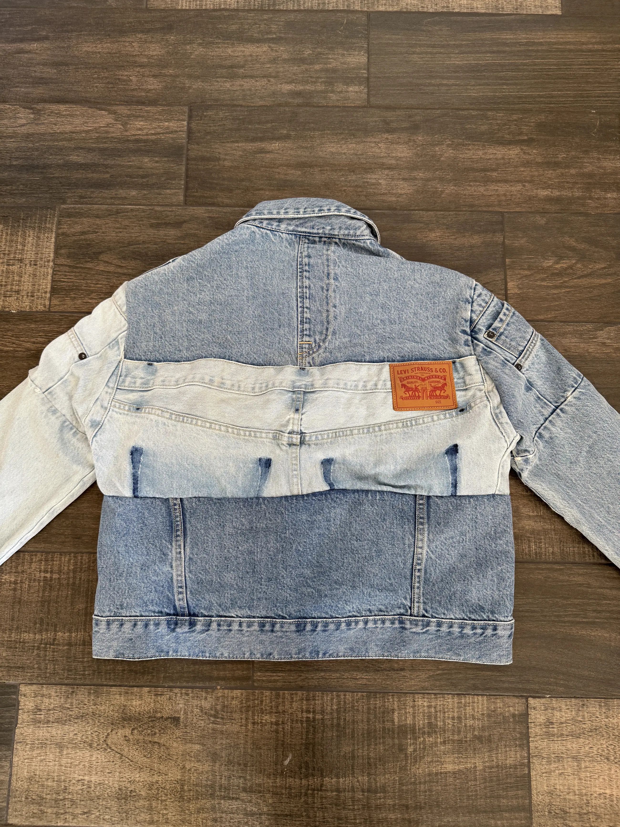 Levi's × Vetements Vetements Levi's Reworked Denim Jacket Homme Ete 2018 Size US M / EU 48-50 / 2 - 2 Thumbnail