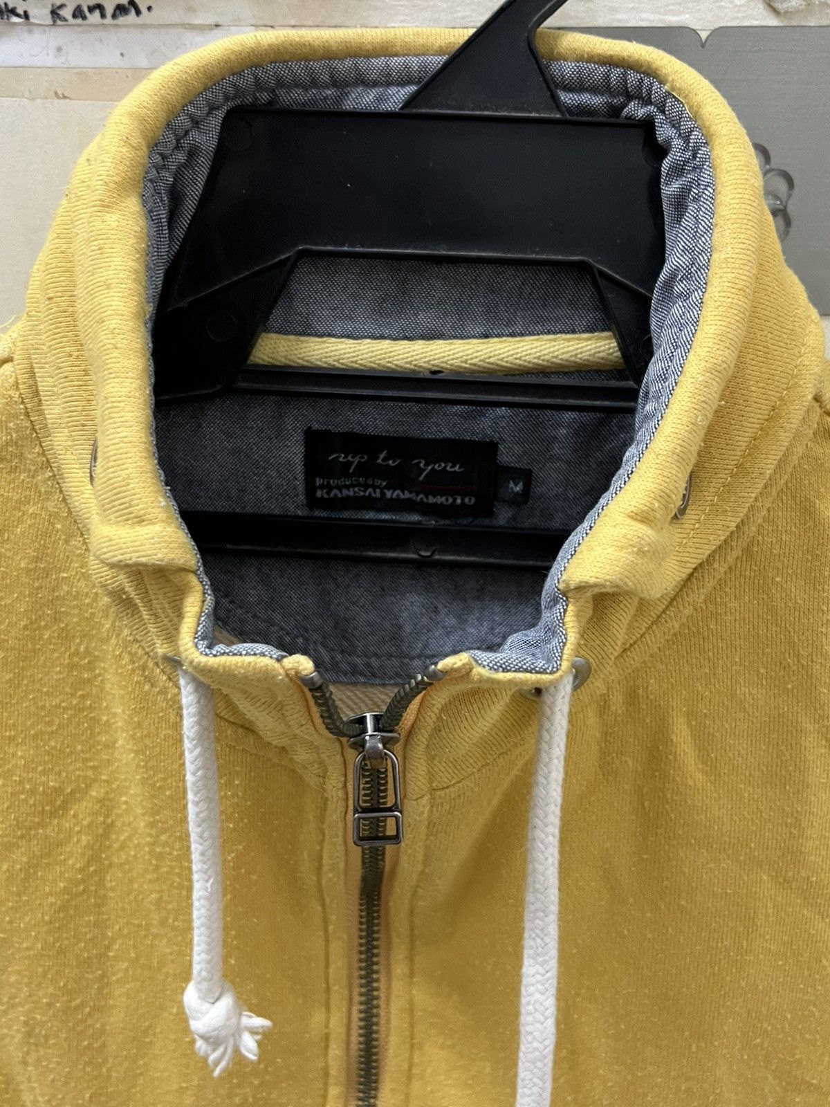 Kansai Yamamoto Kansai Yamamoto sweater vest yellow zipper Size US M / EU 48-50 / 2 - 4 Thumbnail
