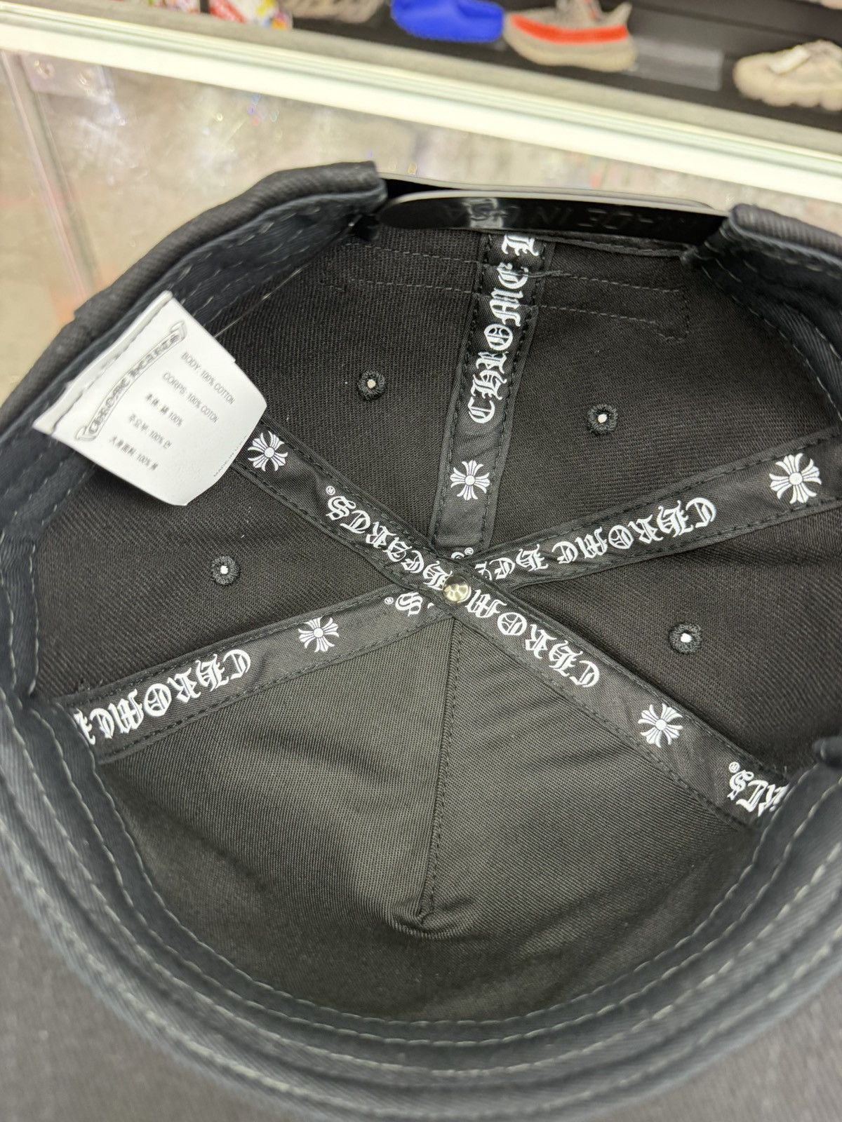 Chrome Hearts Chrome Hearts Horseshoe Denim Snapback Size ONE SIZE - 3 Thumbnail