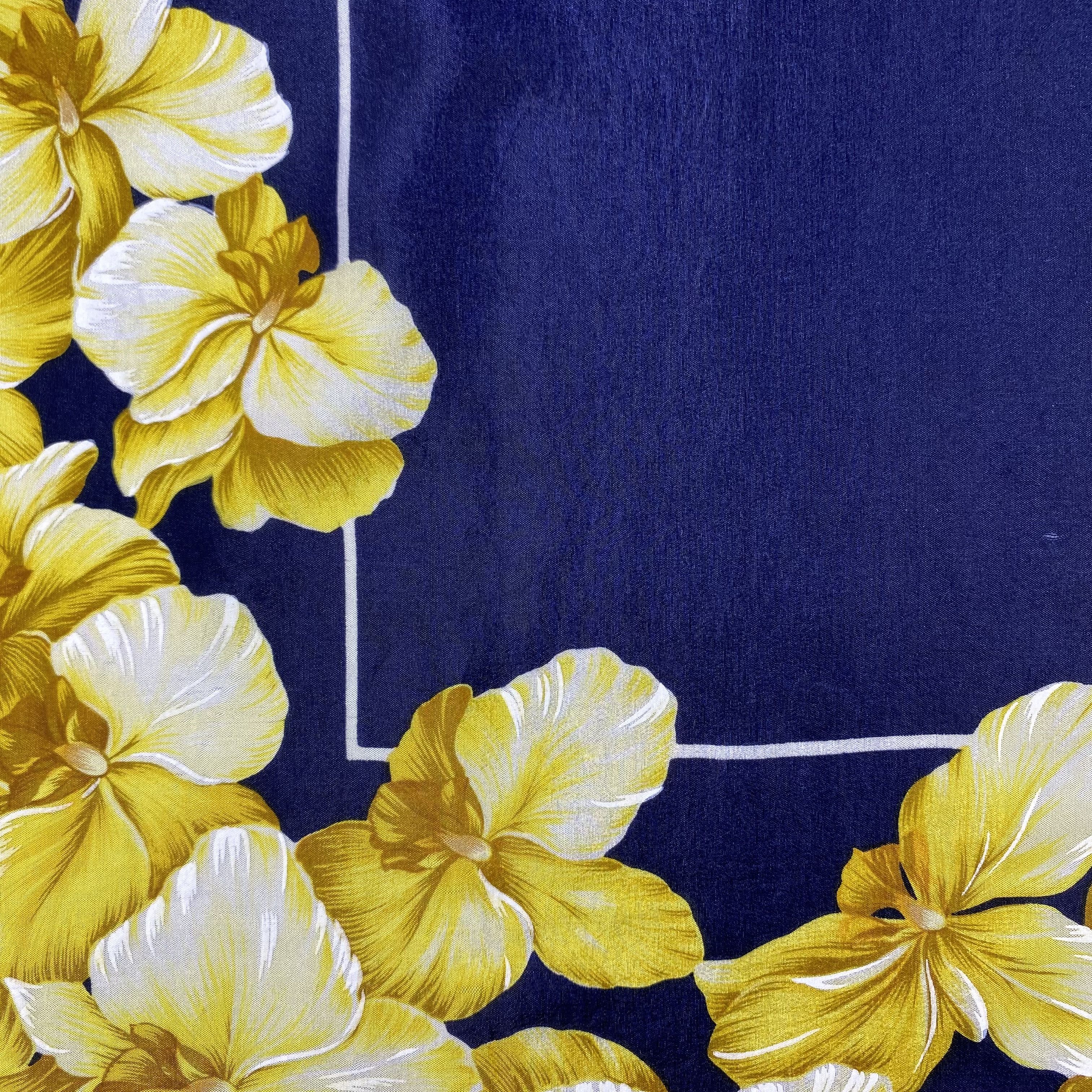 Japanese Brand × Vintage Vintage Japanese Brand Floral Silk Scarf SS039 Size ONE SIZE - 4 Thumbnail