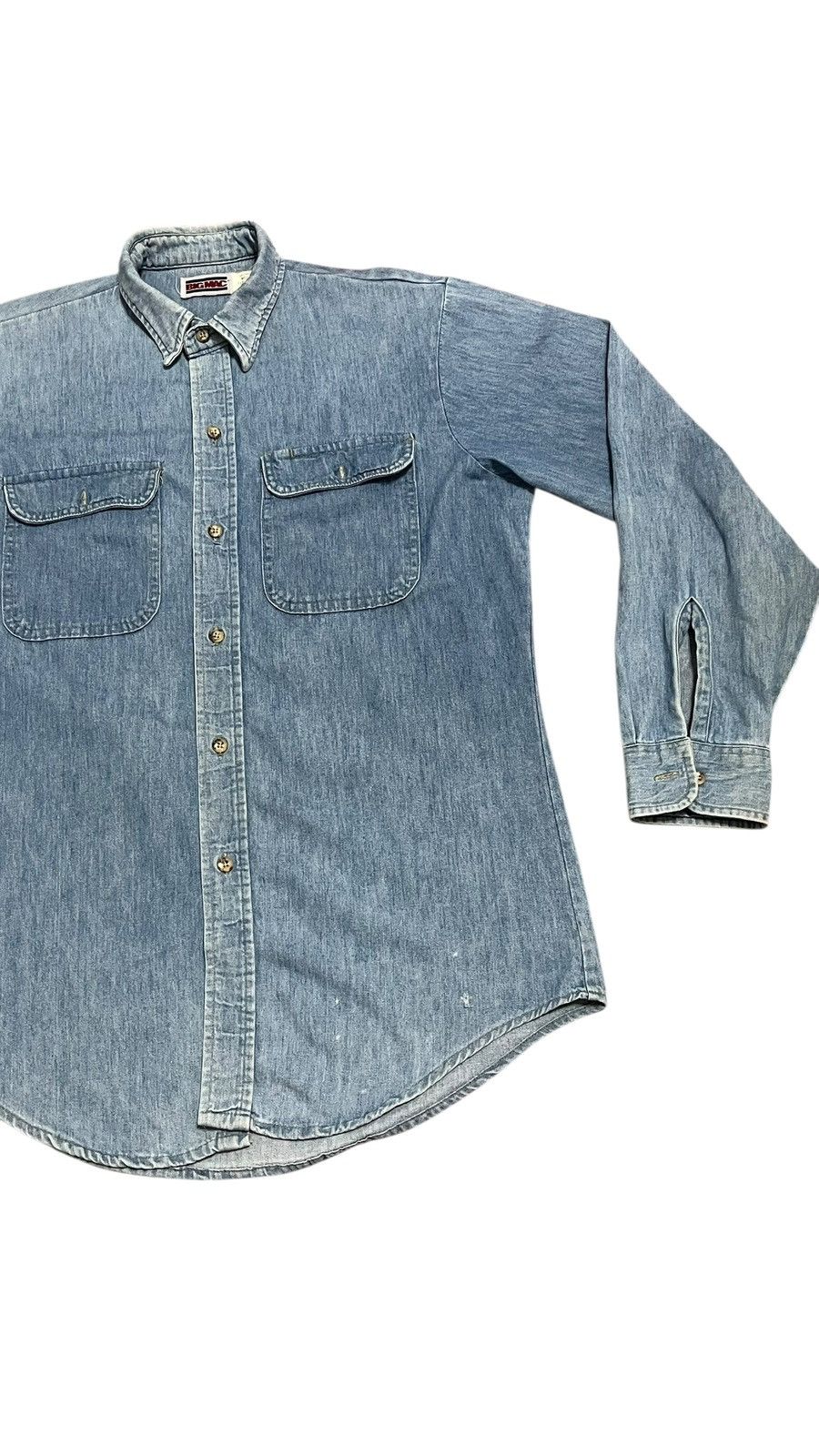 Big Mac Vintage Big Mac Denim Shirt Size US M / EU 48-50 / 2 - 3 Thumbnail