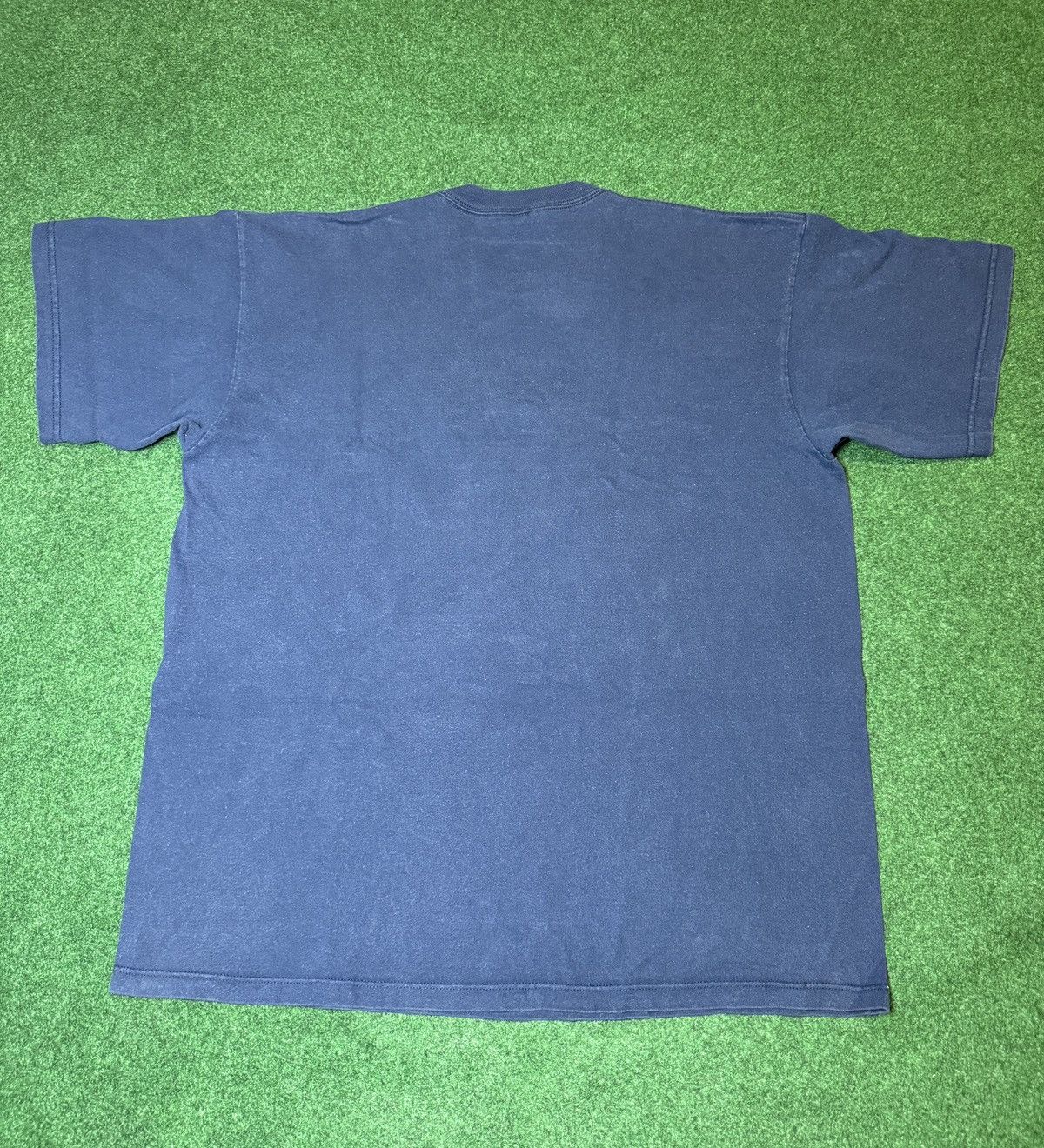 Nike × Vintage Vtg 90s Nike Box Logo USA Flag Olympics 1996 AtlantaT Shirt Size US XL / EU 56 / 4 - 4 Thumbnail