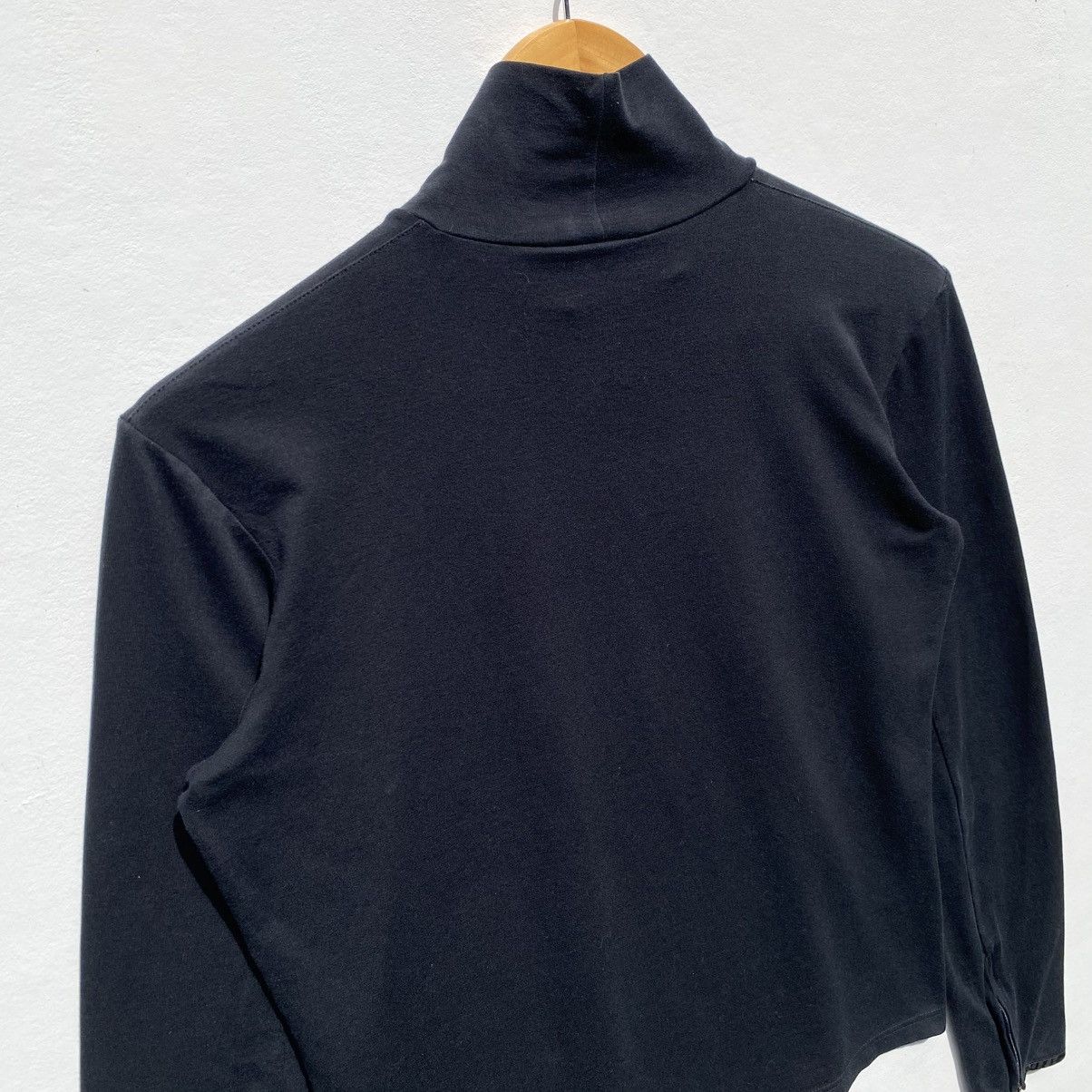 Prada Vintage Prada Turtle Neck Shirt Prada Luxury Brand Size S / US 4 / IT 40 - 6 Thumbnail