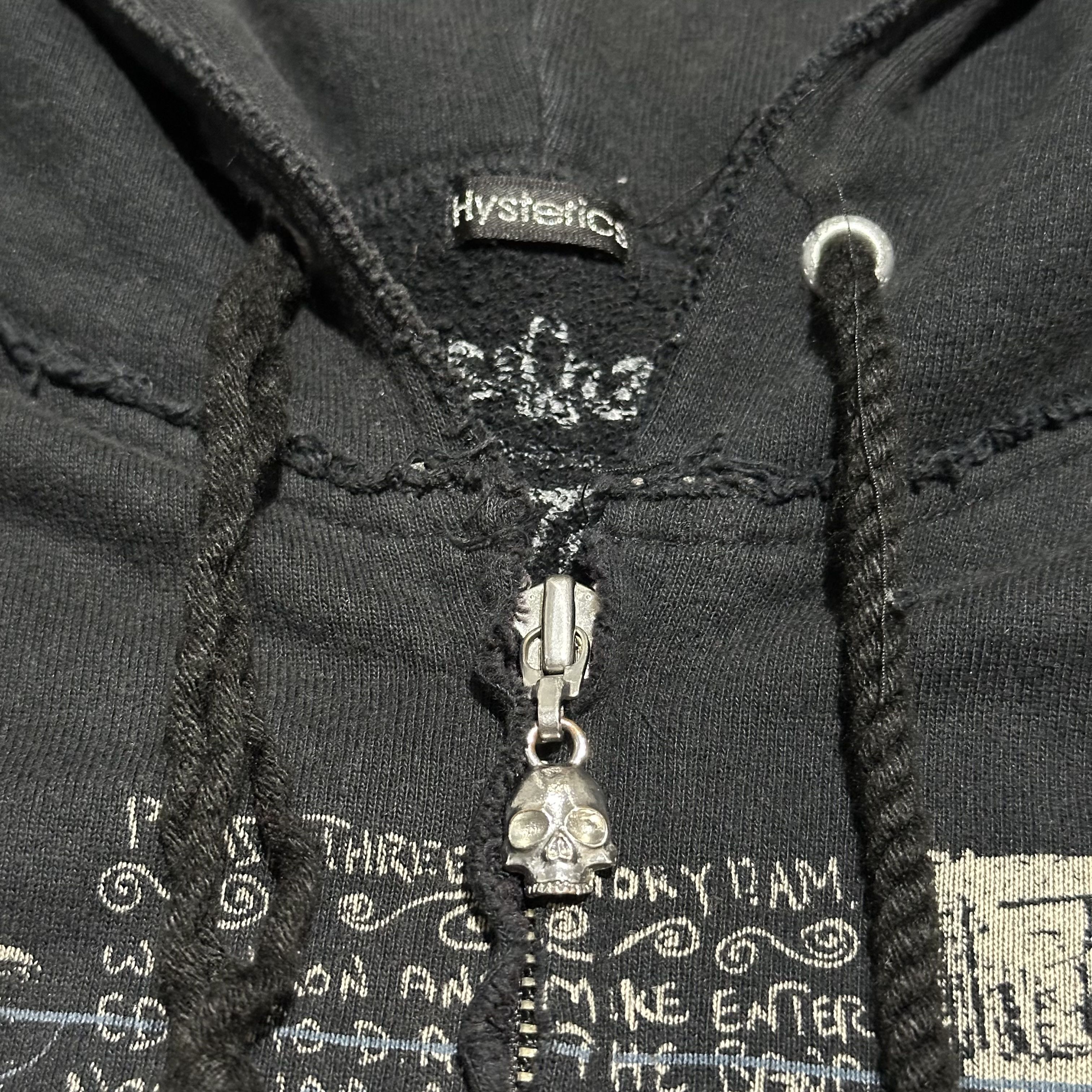 Hysteric Glamour Hysteric Glamour Zip Hoodie Size US XS / EU 42 / 0 - 6 Thumbnail