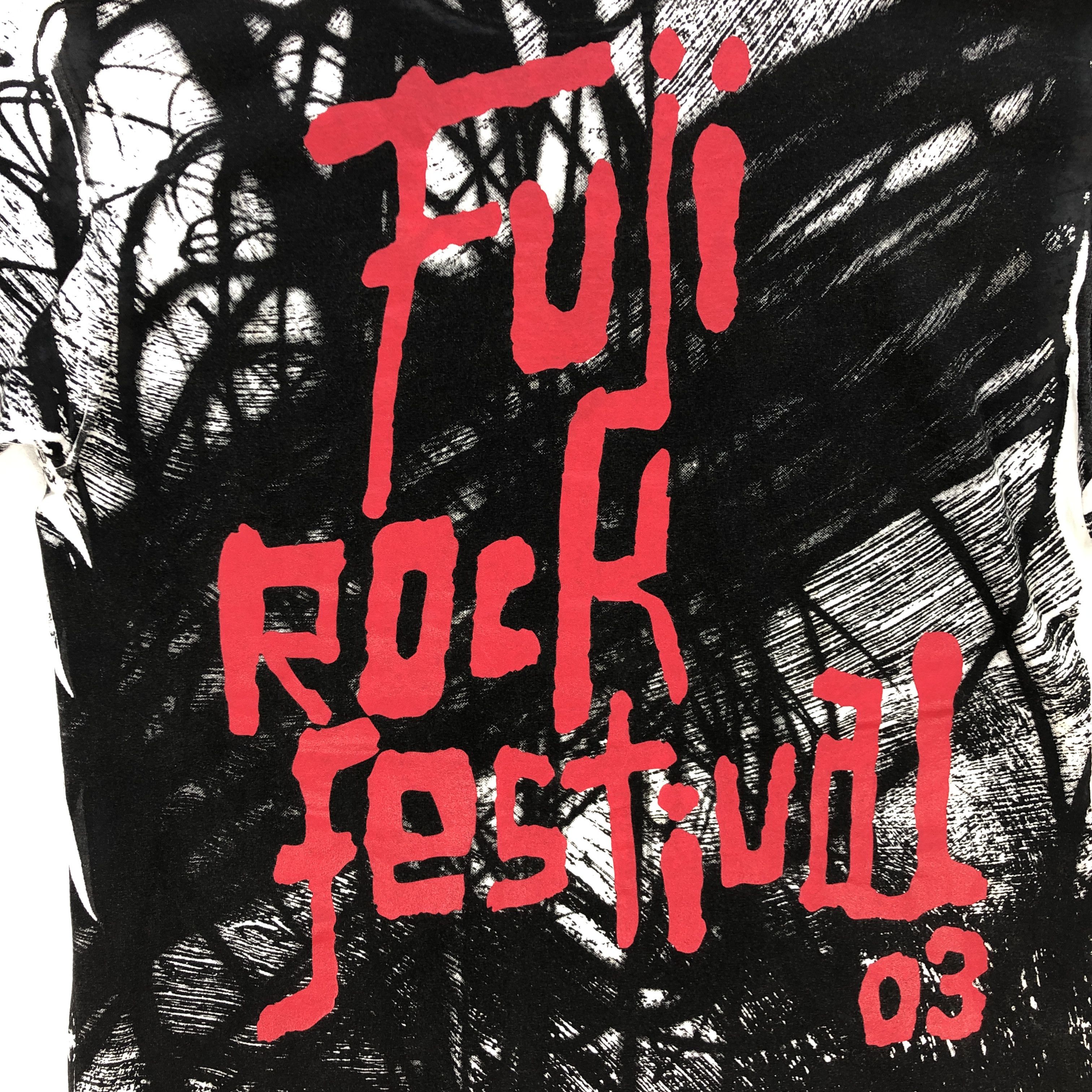 Japanese Brand Vintage Fuji Rock Festival Tshirt Japanese Tour Pop 56789 Size US XL / EU 56 / 4 - 3 Thumbnail