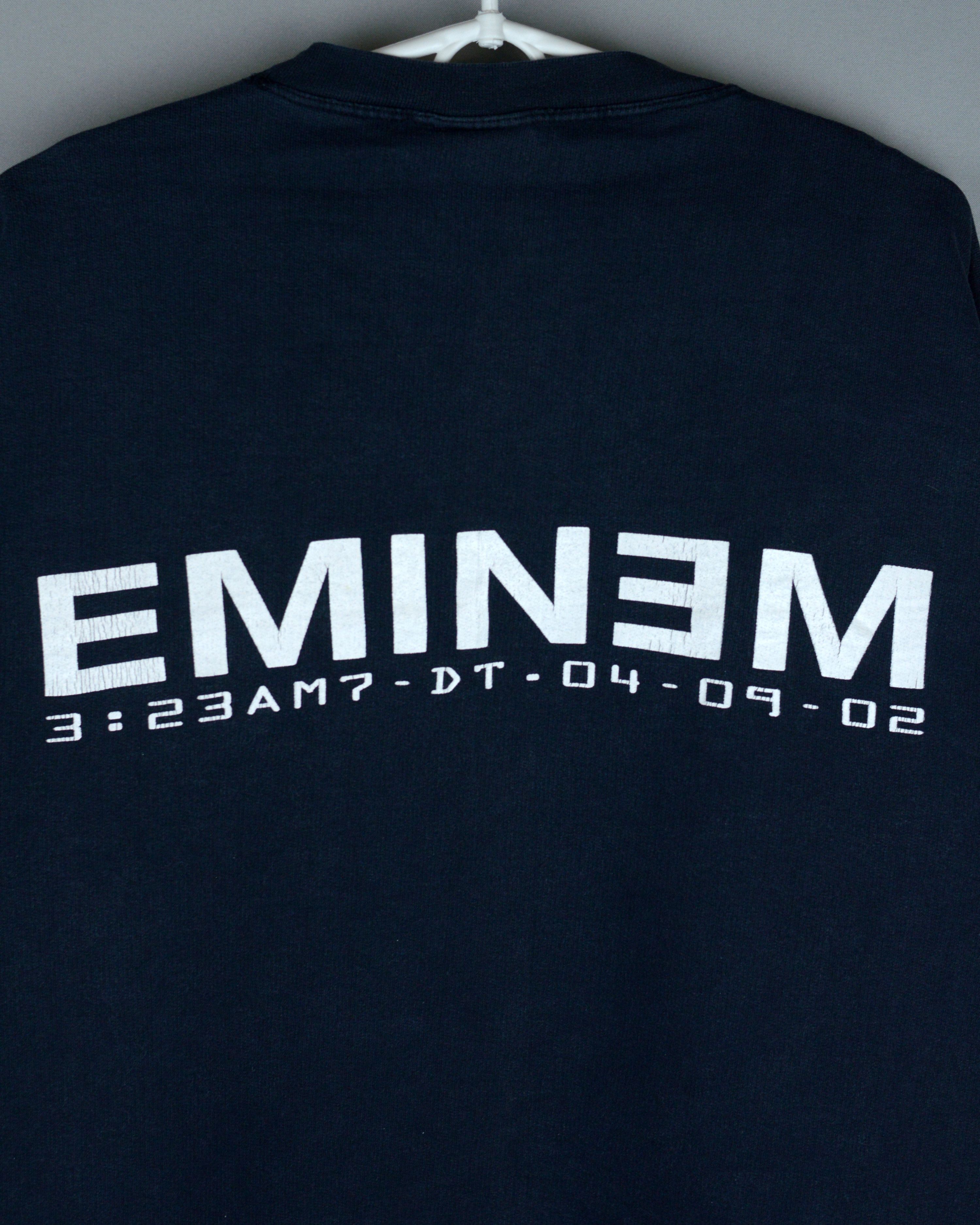 Eminem × Vintage Vintage Eminem Marshall Mathers I Did It 2002 t shirt Size US XL / EU 56 / 4 - 5 Thumbnail
