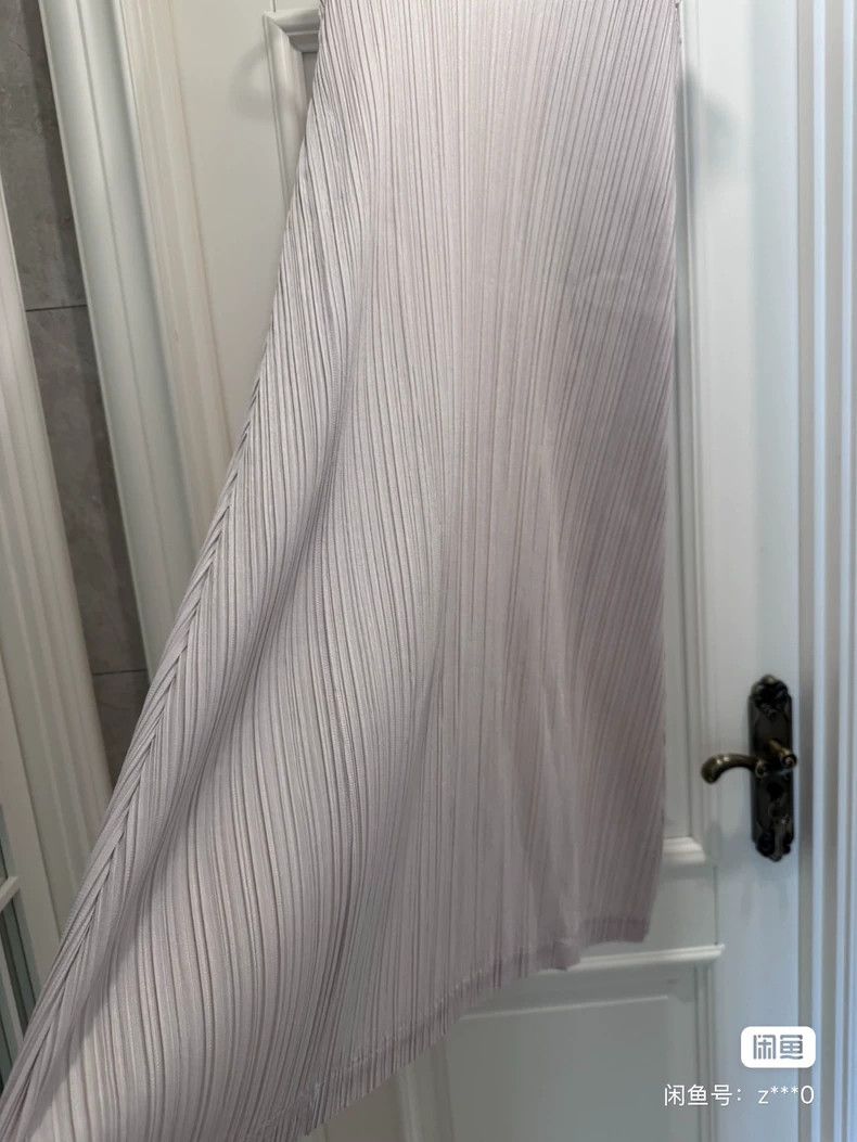 Issey Miyake Issey Miyake Pink and white sleeveless dress Size M / US 6-8 / IT 42-44 - 2 Thumbnail