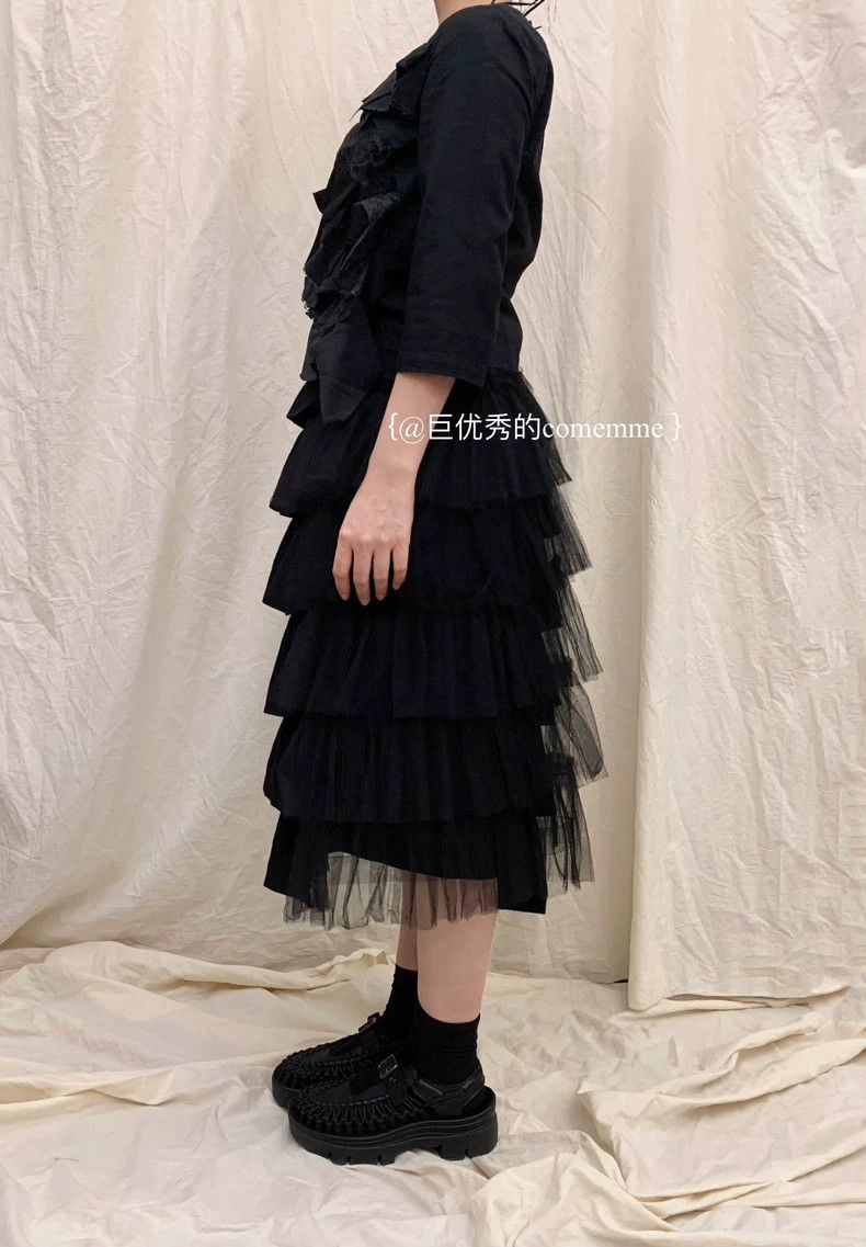 Comme des Garcons Comme Des Garcons Blood and Rose Period Lace Polyester Kni Size S / US 4 / IT 40 - 4 Thumbnail