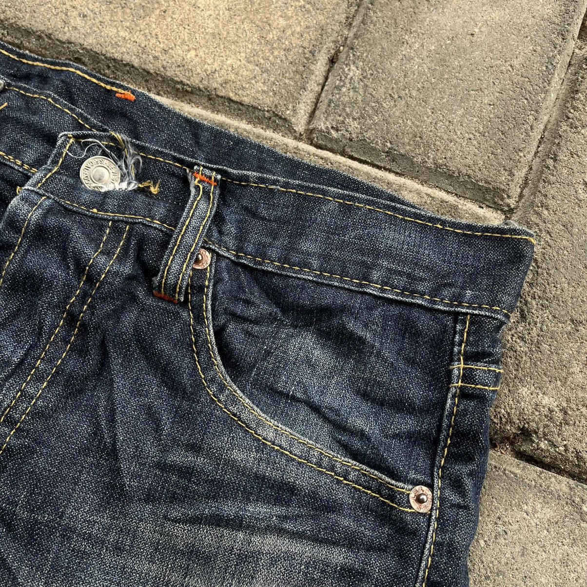 Levi's 90s Vintage Raw Denim Seldvedge Levi’s 501 Made In USA Size US 30 / EU 46 - 6 Thumbnail