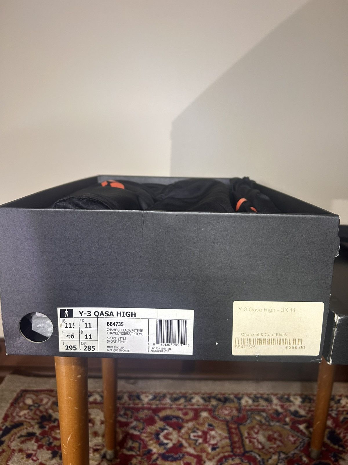 Y-3 Adidas x Yohji Yamatoto Y-3 Qasa High Size US 11.5 / EU 44-45 - 8 Thumbnail