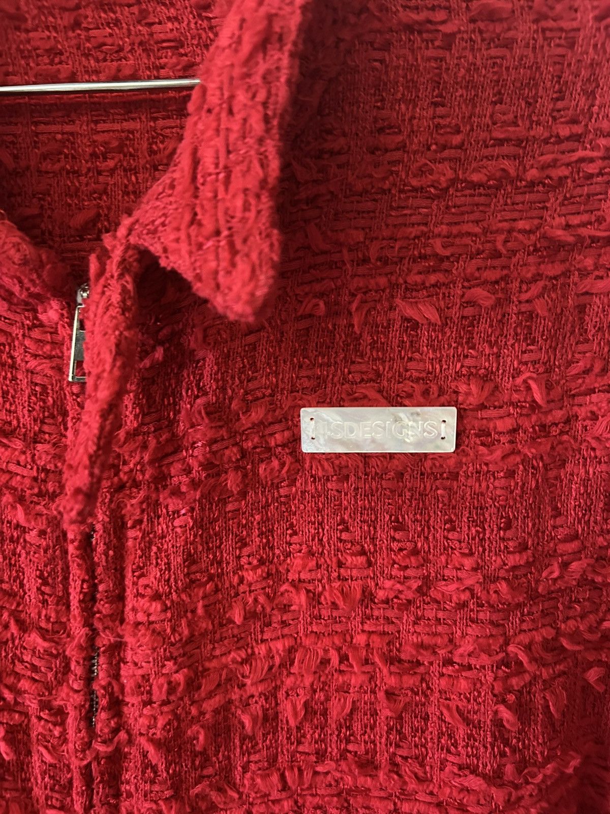 4SDESIGNS 4SDESIGNS Tweed Fantasie Caddy Shirt Jacket (sz50) Size US M / EU 48-50 / 2 - 3 Thumbnail