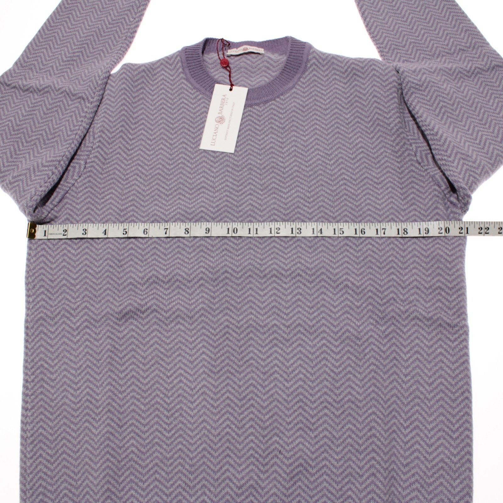 Luciano Barbera Luciano Barbera Sweater Size US L in Purple Size US L / EU 52-54 / 3 - 4 Thumbnail