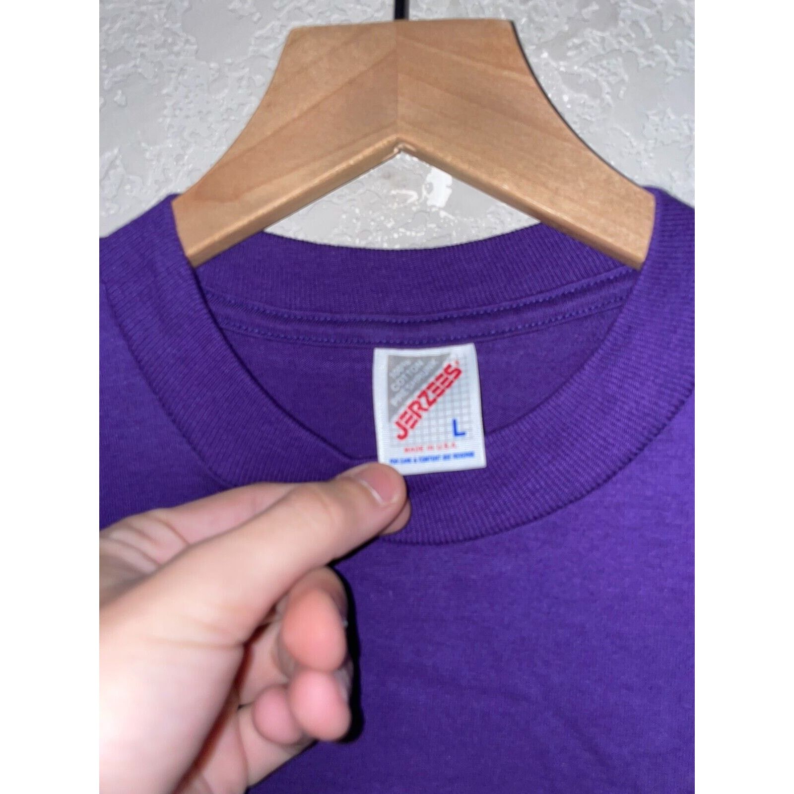 Jerzees Vintage Las Vegas Shirt Native American Tee VTG 90s Large Size US L / EU 52-54 / 3 - 8 Thumbnail