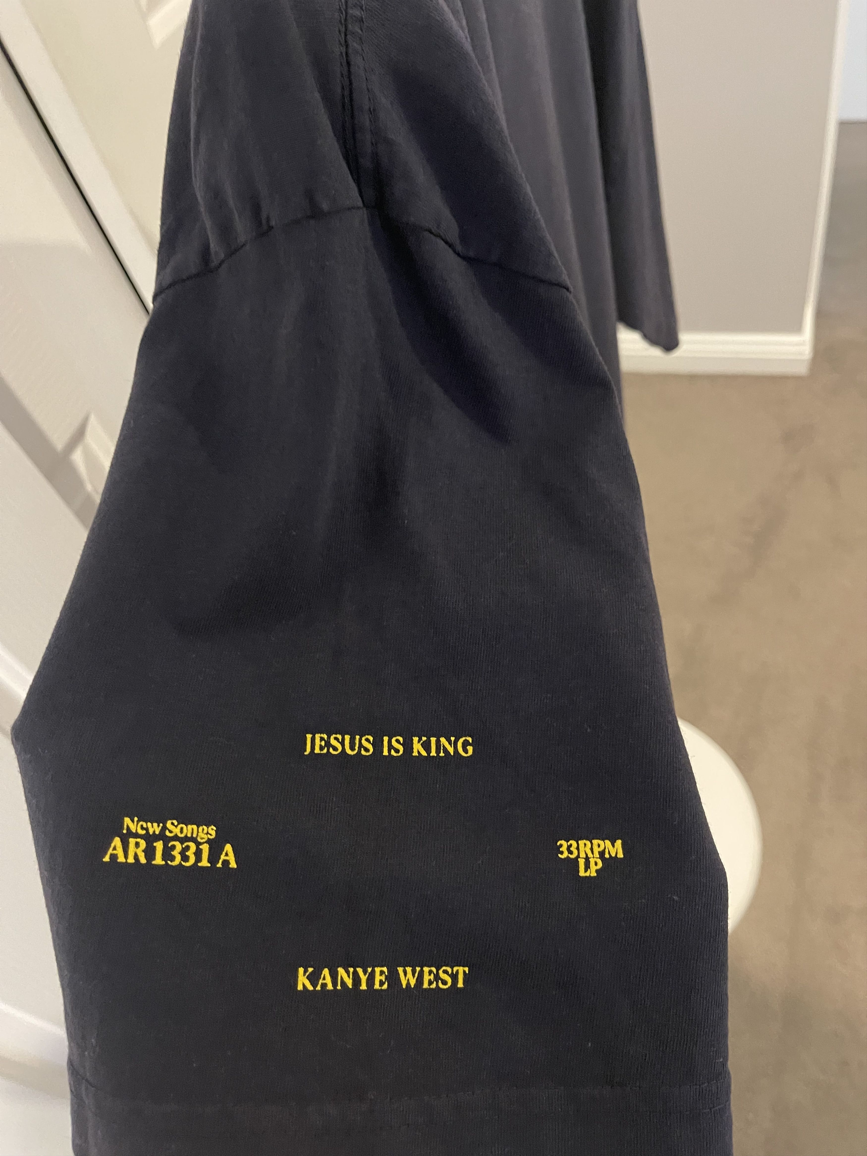 Yeezy Kanye West “Jesus Is King” Yeezy T-shirt Size US L / EU 52-54 / 3 - 3 Thumbnail