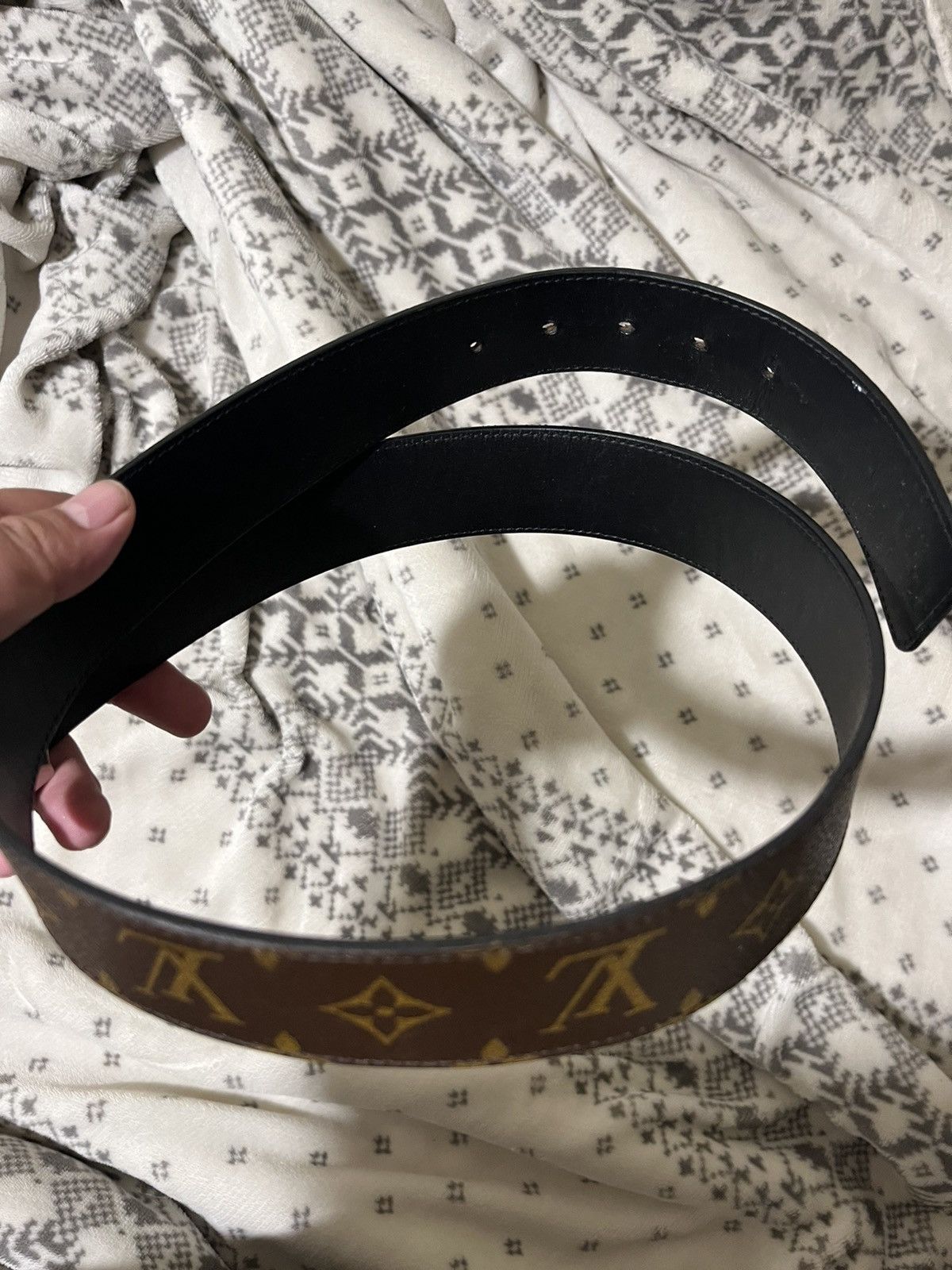 Louis Vuitton Louis Vuitton Monogram Belt Size 36 - 5 Thumbnail