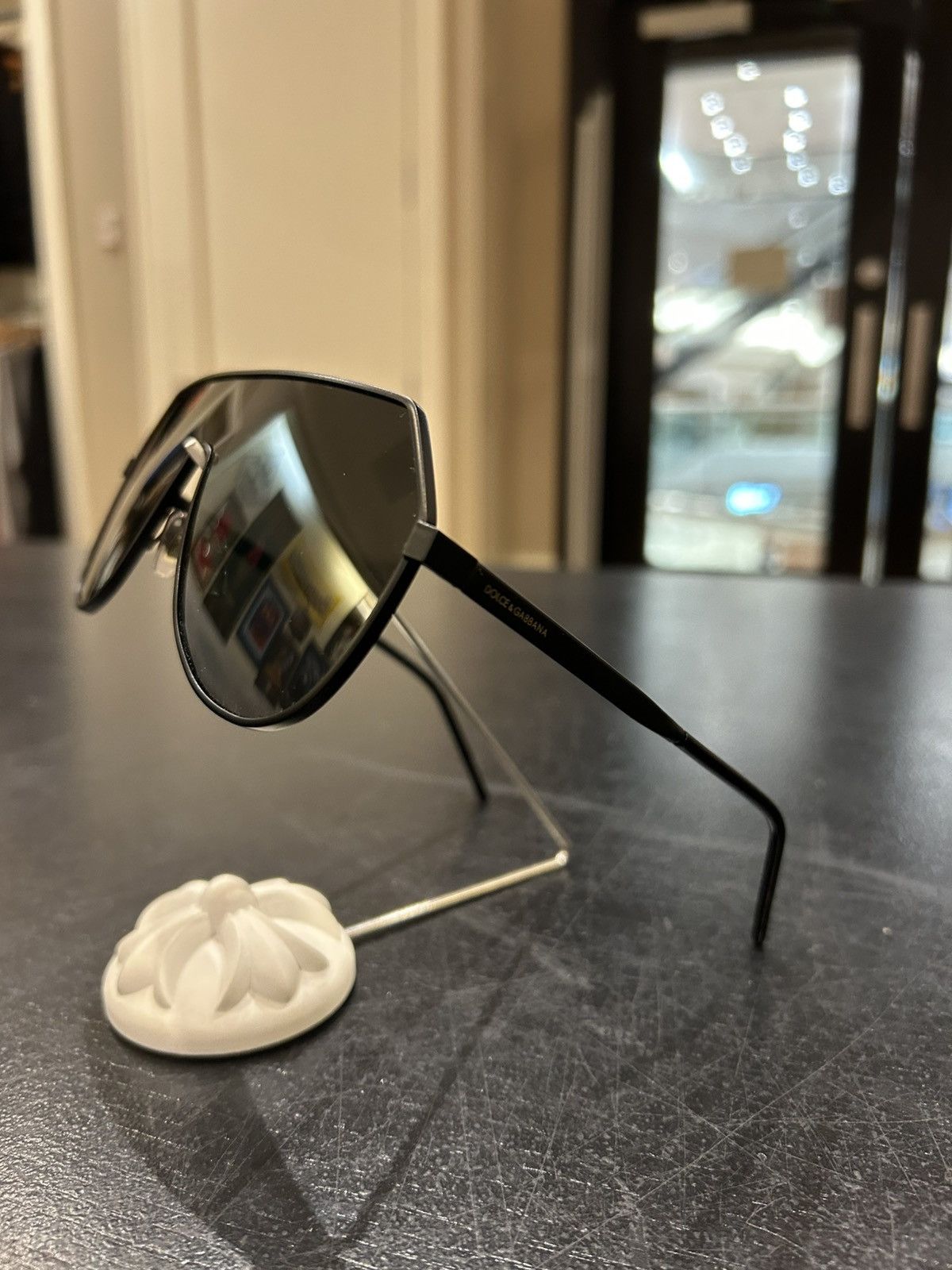 Dolce & Gabbana Dolce & Gabbana Aviator Sunglasses Size ONE SIZE - 2 Thumbnail