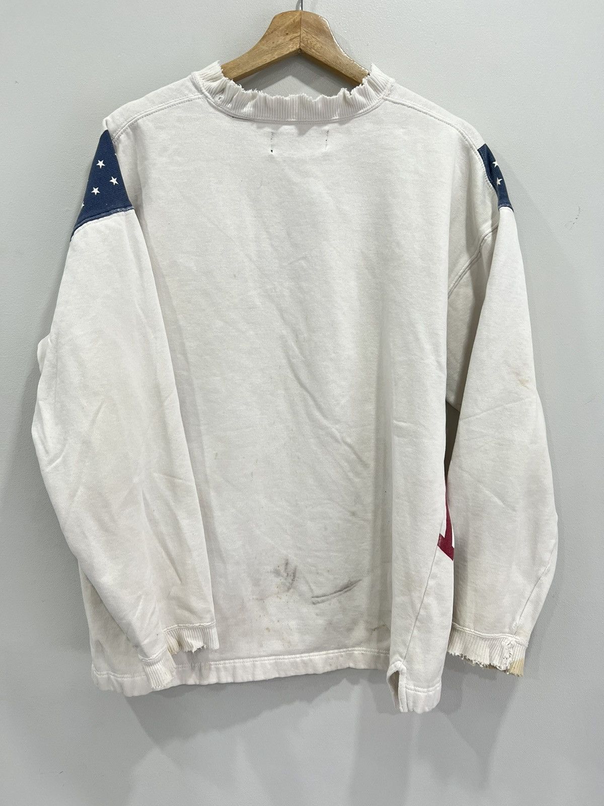 Vintage Vintage 90s American Eagle Sweater Big Print sweatshirt Size US XL / EU 56 / 4 - 2 Thumbnail