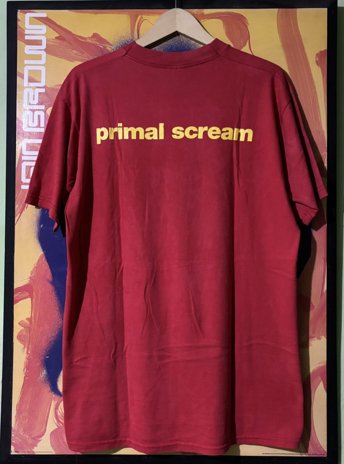 Band Tees Vintage 90s Primal Scream shirt Oasis Radiohead The Smiths Size US L / EU 52-54 / 3 - 2 Thumbnail