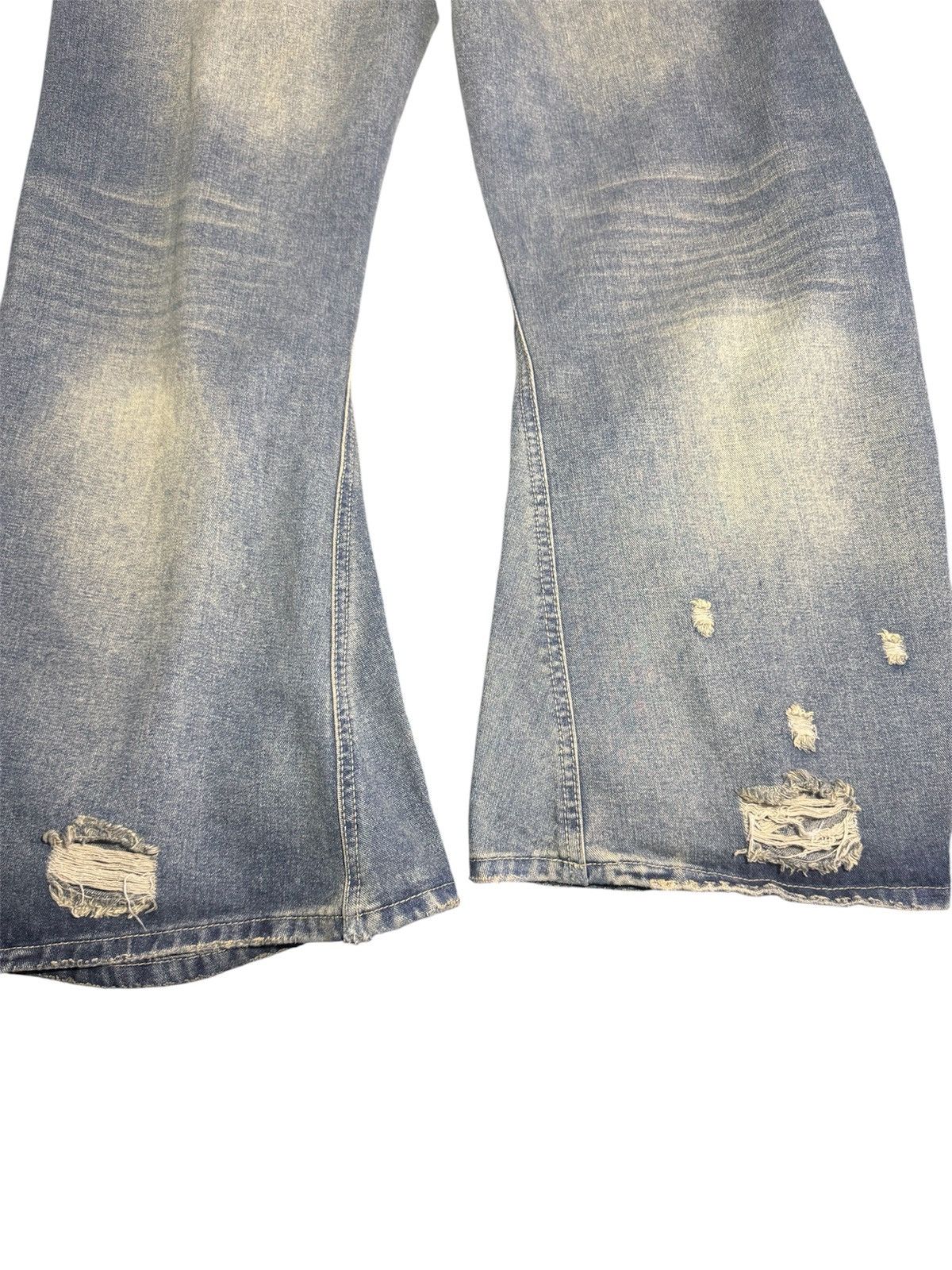 Japanese Brand Double Waisted Baggg Vintage Jeans Size US 34 / EU 50 - 6 Thumbnail