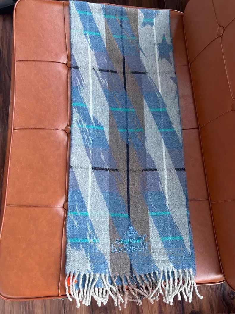 Vivienne Westwood Vivienne Westwood Checked Scarf Size ONE SIZE - 2 Thumbnail