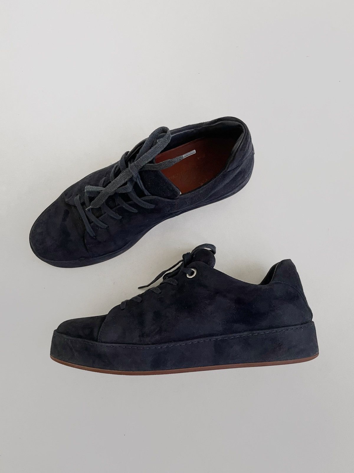 Loro Piana Loro Piana suede sneakers Size US 9 / IT 39 - 3 Thumbnail
