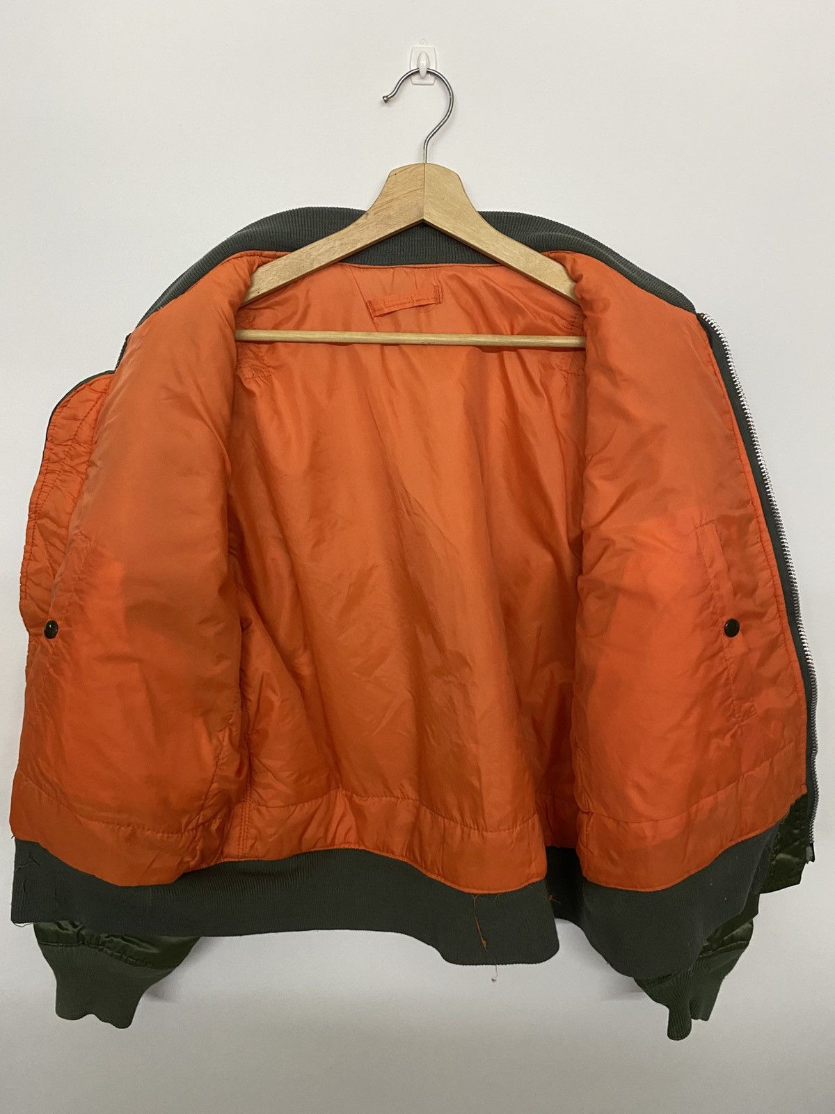 Vintage Corinth Mfg MA-1 Vintage Flight Reversible Bomber Jacket Size US L / EU 52-54 / 3 - 8 Thumbnail