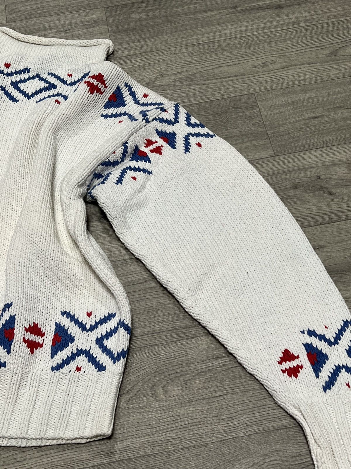 Polo Ralph Lauren × RRL Ralph Lauren × Vintage Polo Ralph Lauren knit Chunky vintage sweater Size US M / EU 48-50 / 2 - 13 Thumbnail