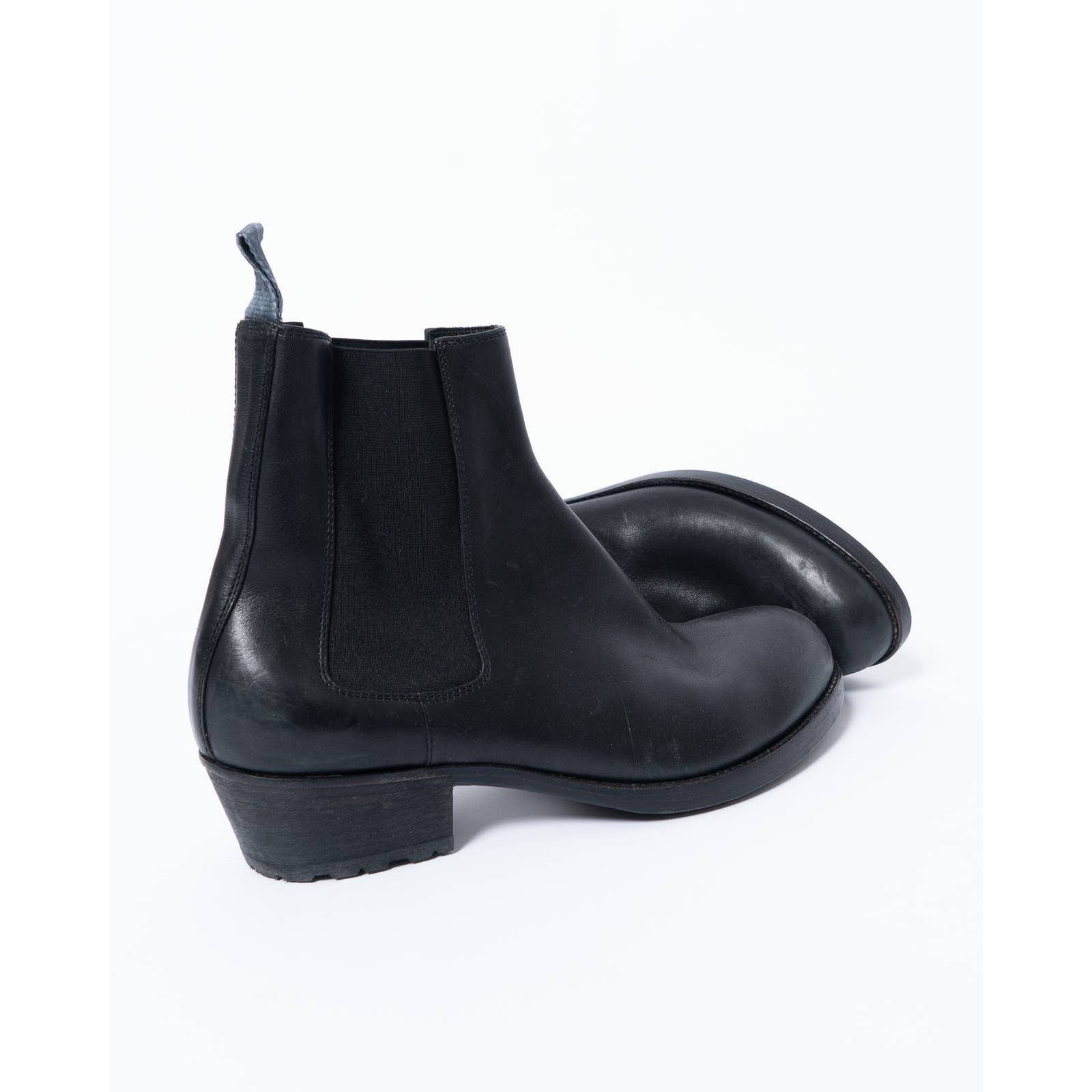 Haider Ackermann FW18 Chunky Black Leather Chelsea Boots Size US 11 / EU 44 - 4 Thumbnail