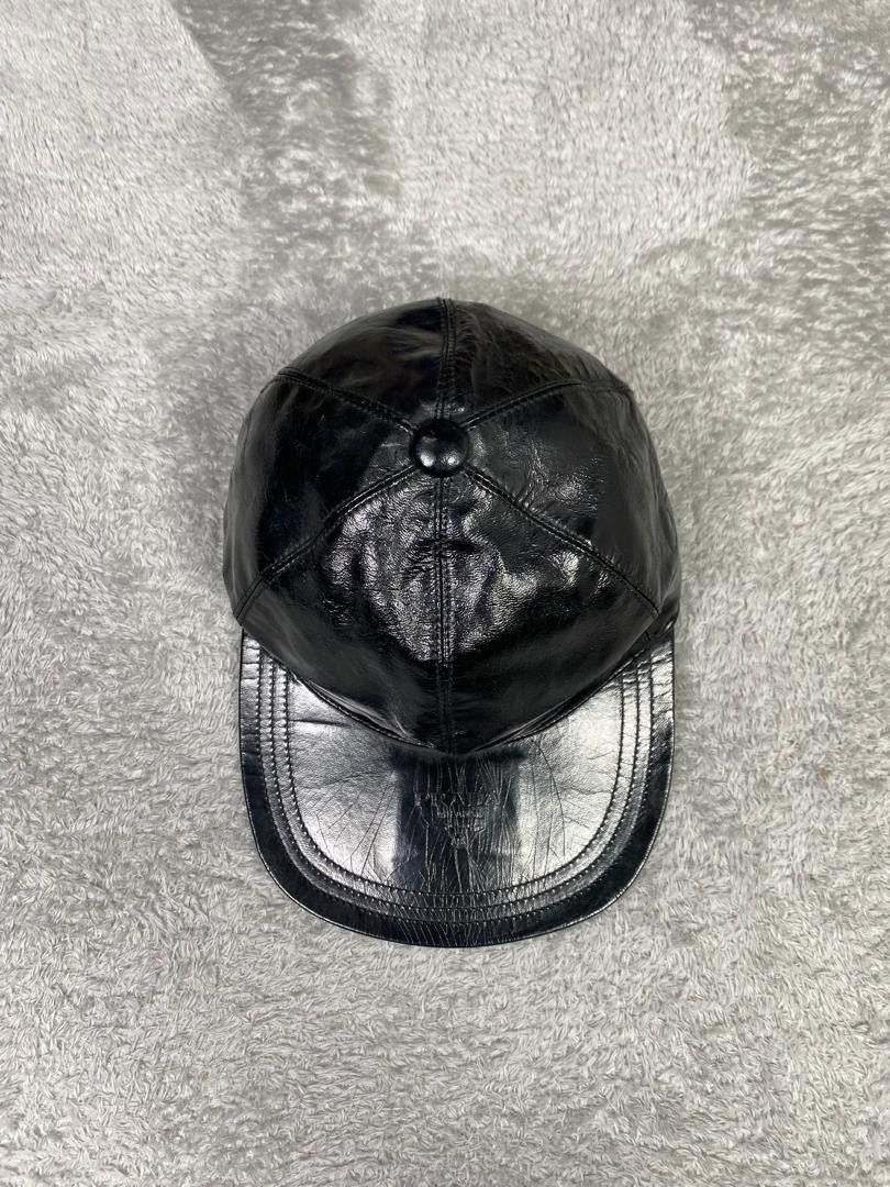 Prada Prada Leather Cap Size ONE SIZE - 10 Thumbnail