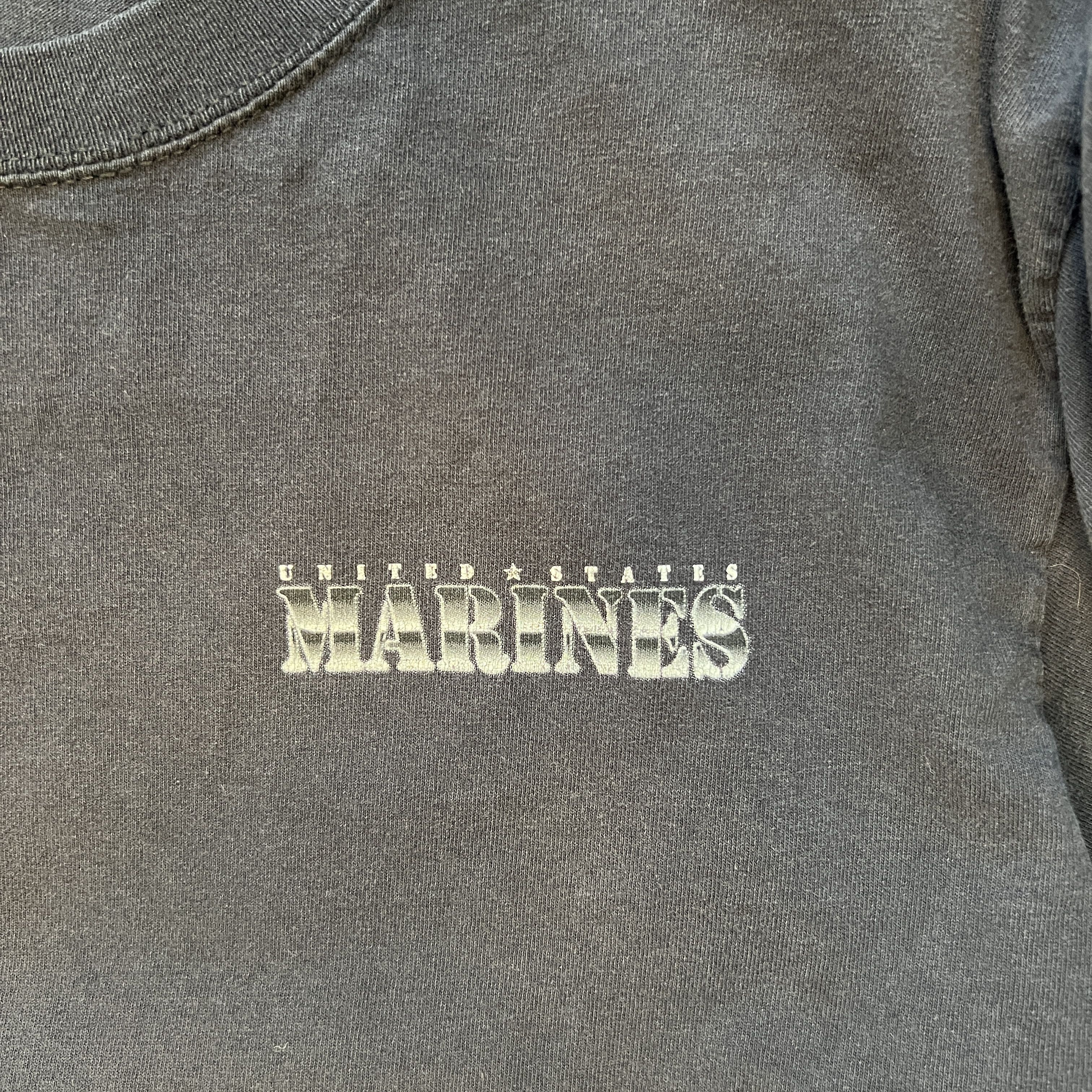 Other Rare Vintage USMC Longsleeve Marine Corps Tee Size US M / EU 48-50 / 2 - 5 Thumbnail